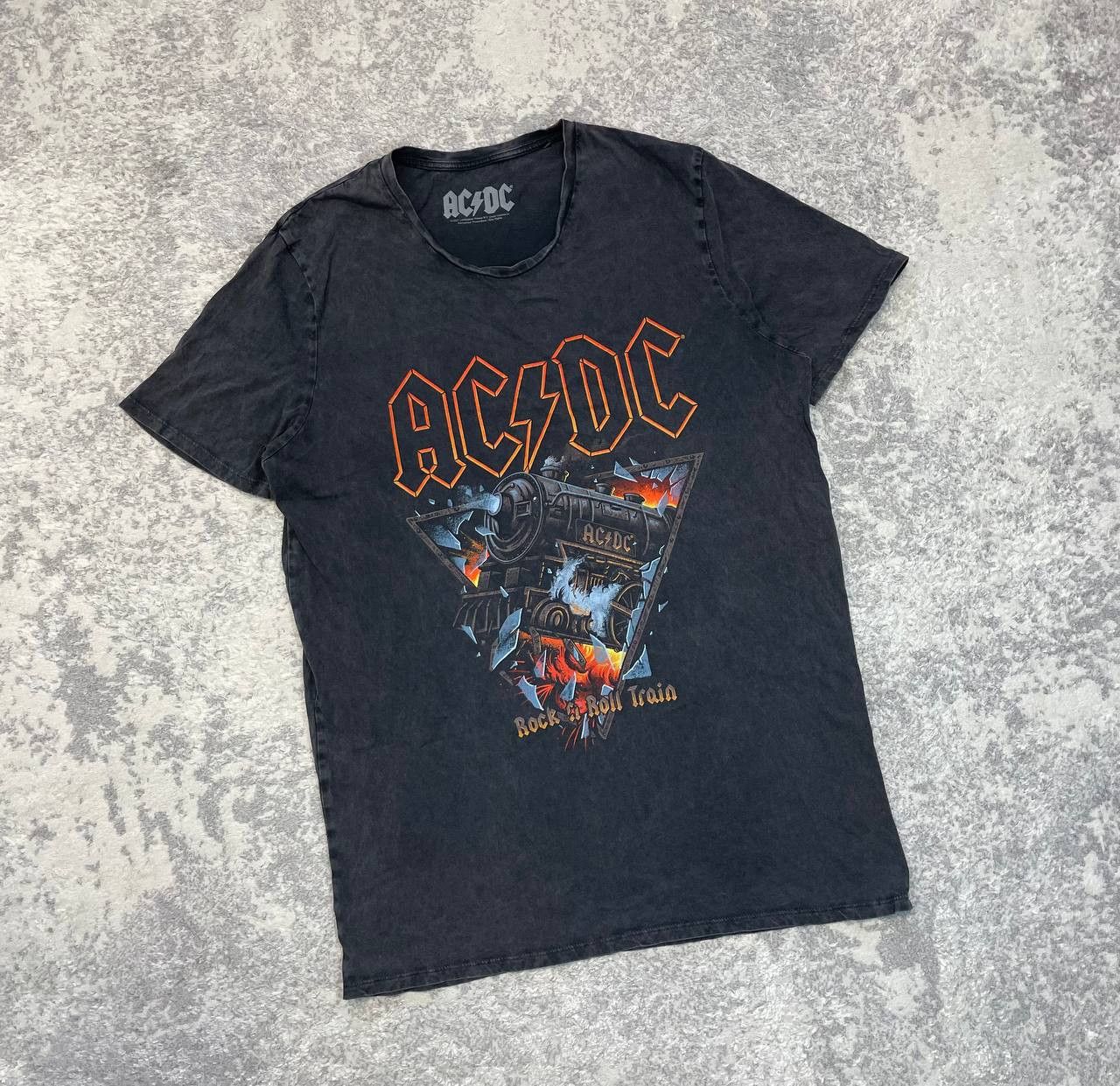 AC/DC AC/DC Vintage Style T-Shirt with Large Print, Size L-XL Size US L / EU 52-54 / 3 - 2 Thumbnail