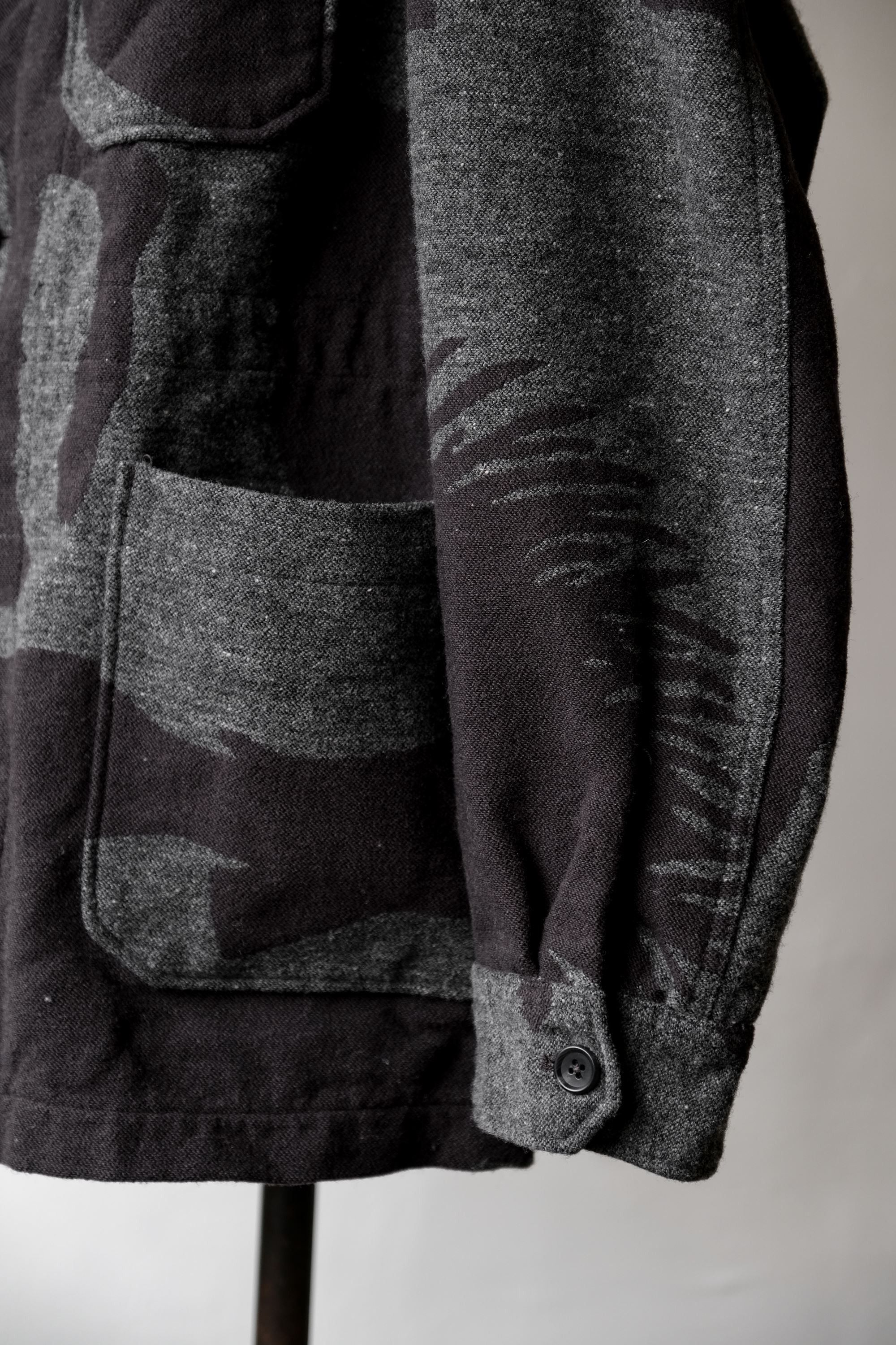 Engineered Garments 2017 Engineered Garments Benson Jacket Animal Wool Jacquard Size US XL / EU 56 / 4 - 5 Thumbnail