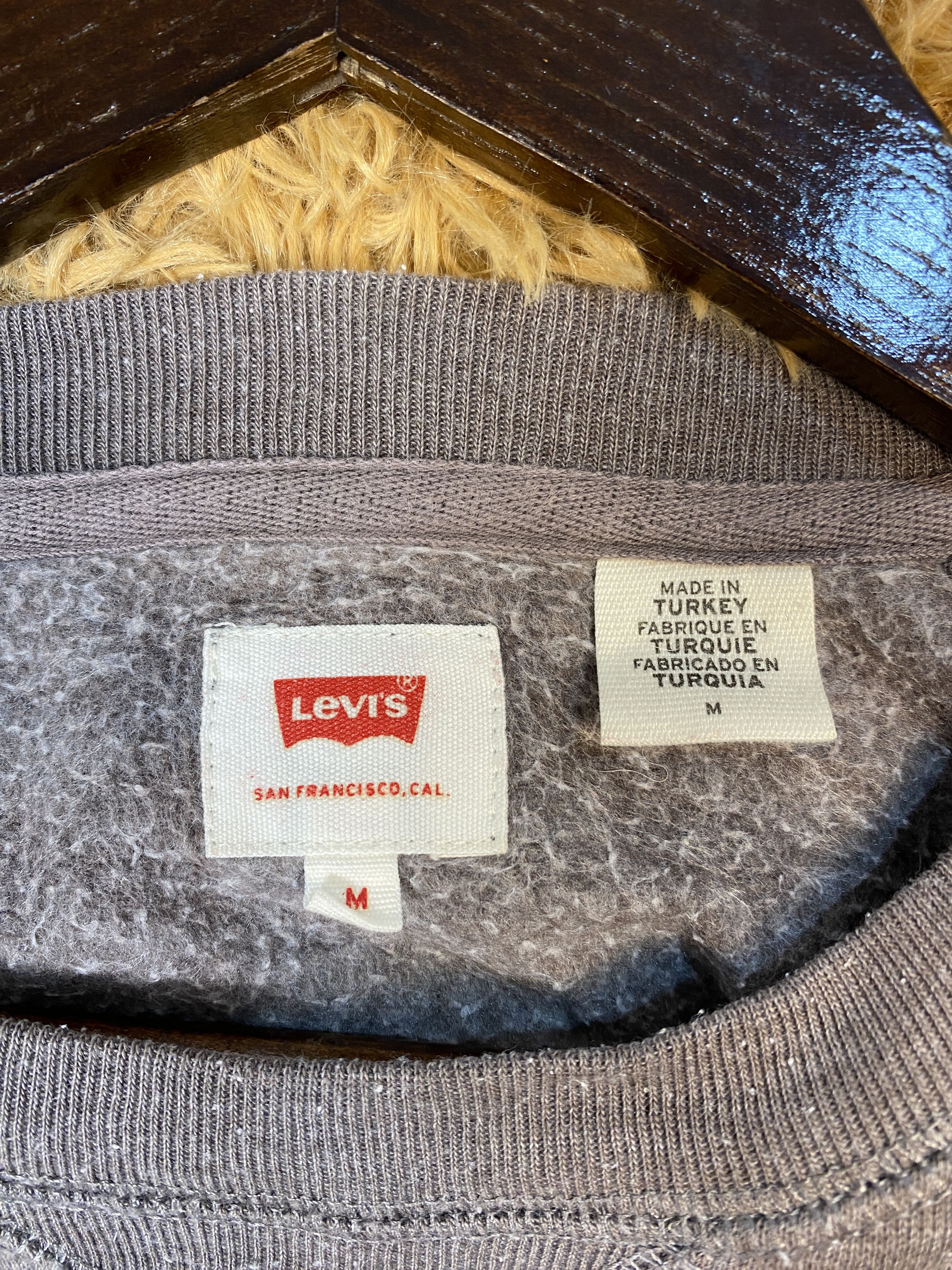 Levi's Vintage Levi's Plain V collar Sweatshirts PS0401 Size US M / EU 48-50 / 2 - 7 Thumbnail