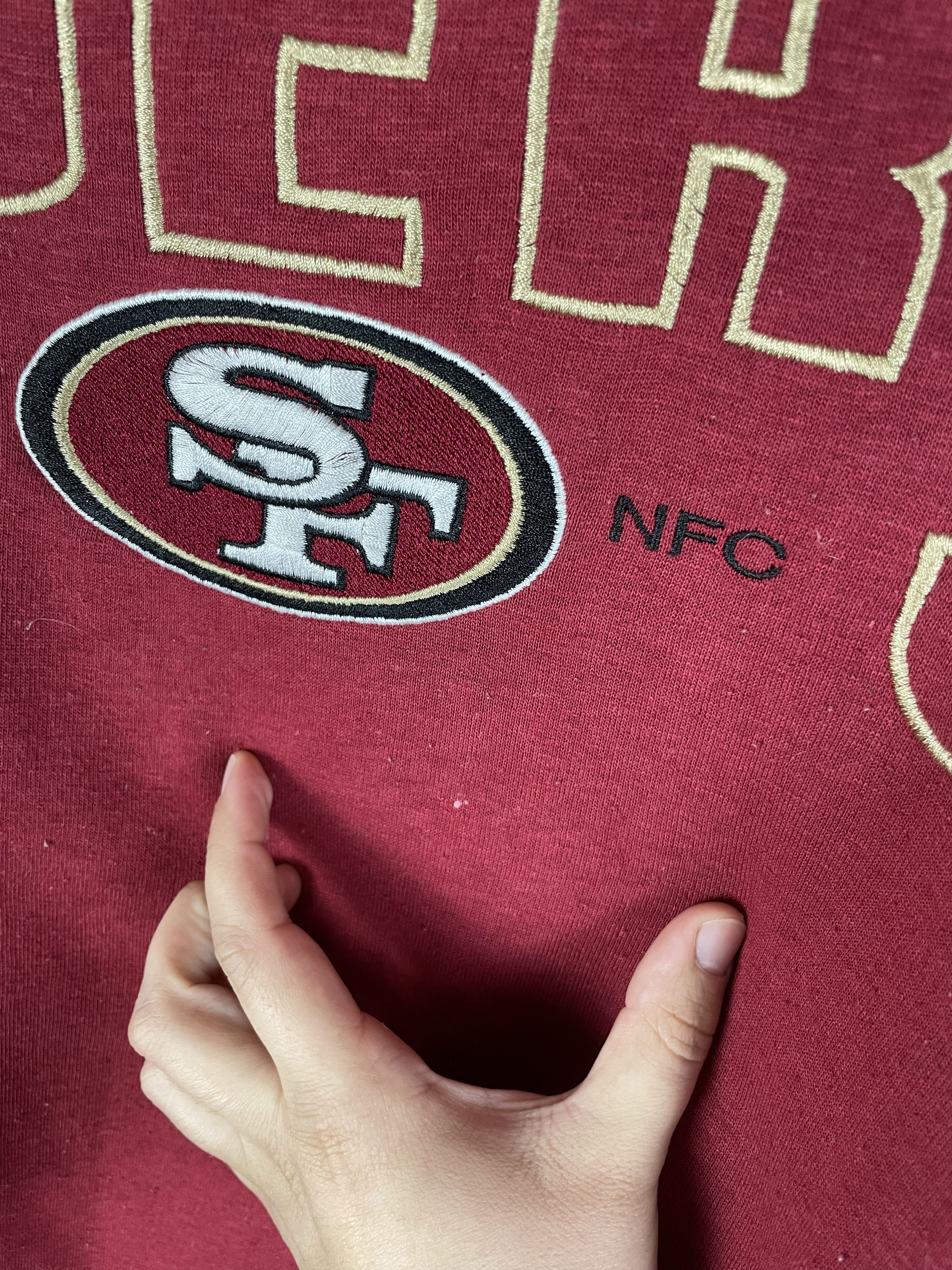 NFL Vintage Lee San Francisco 49ers Sweatshirts Size US XXL / EU 58 / 5 - 6 Thumbnail