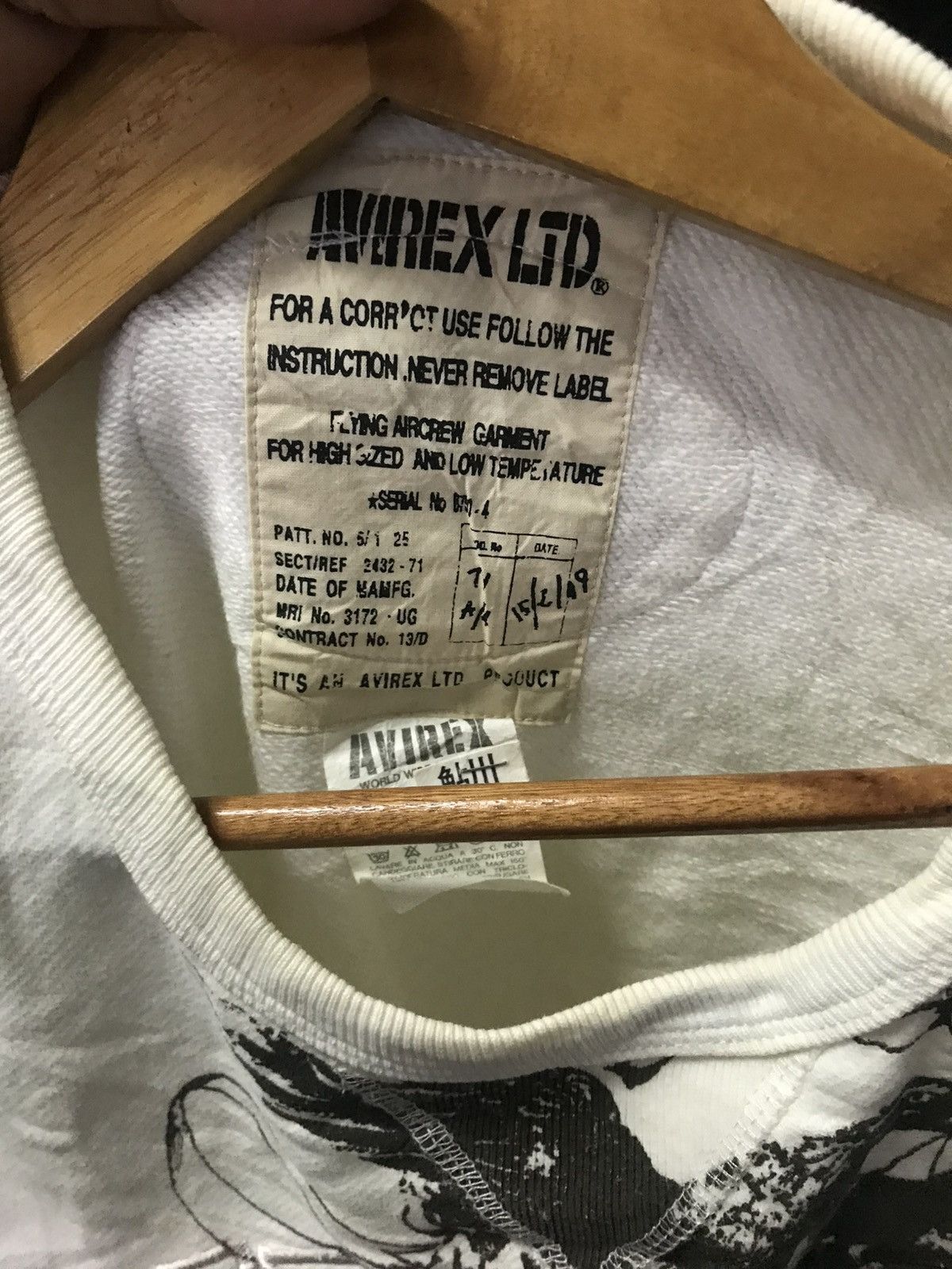 Avirex AVIREX SWEATSHIRT SHORT SLEEVE Size US M / EU 48-50 / 2 - 6 Thumbnail