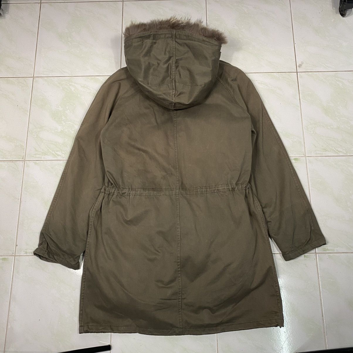 Yves Salomon 🔥PARKA JACKET DESIGN FUR BLANKET ARMY YVES SALOMON Size XS / US 0-2 / IT 36-38 - 25 Thumbnail