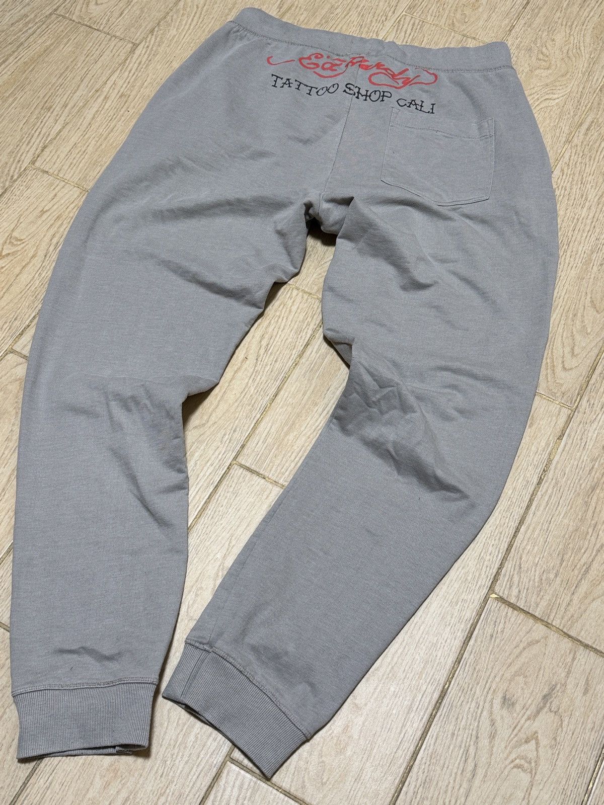 Ed Hardy Vintage Ed Hardy Crazy pants denim baggy sweatpants y2k Size US 34 / EU 50 - 8 Thumbnail