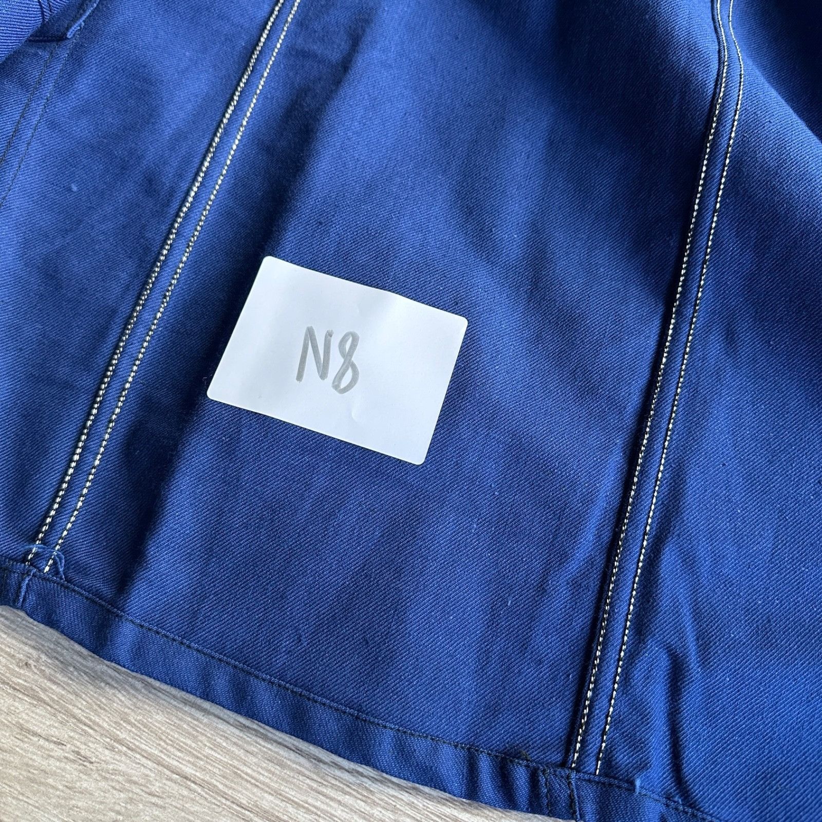 Vintage Vintage French German Workwear Chore Utility Jacket 9360AC Size US L / EU 52-54 / 3 - 4 Thumbnail