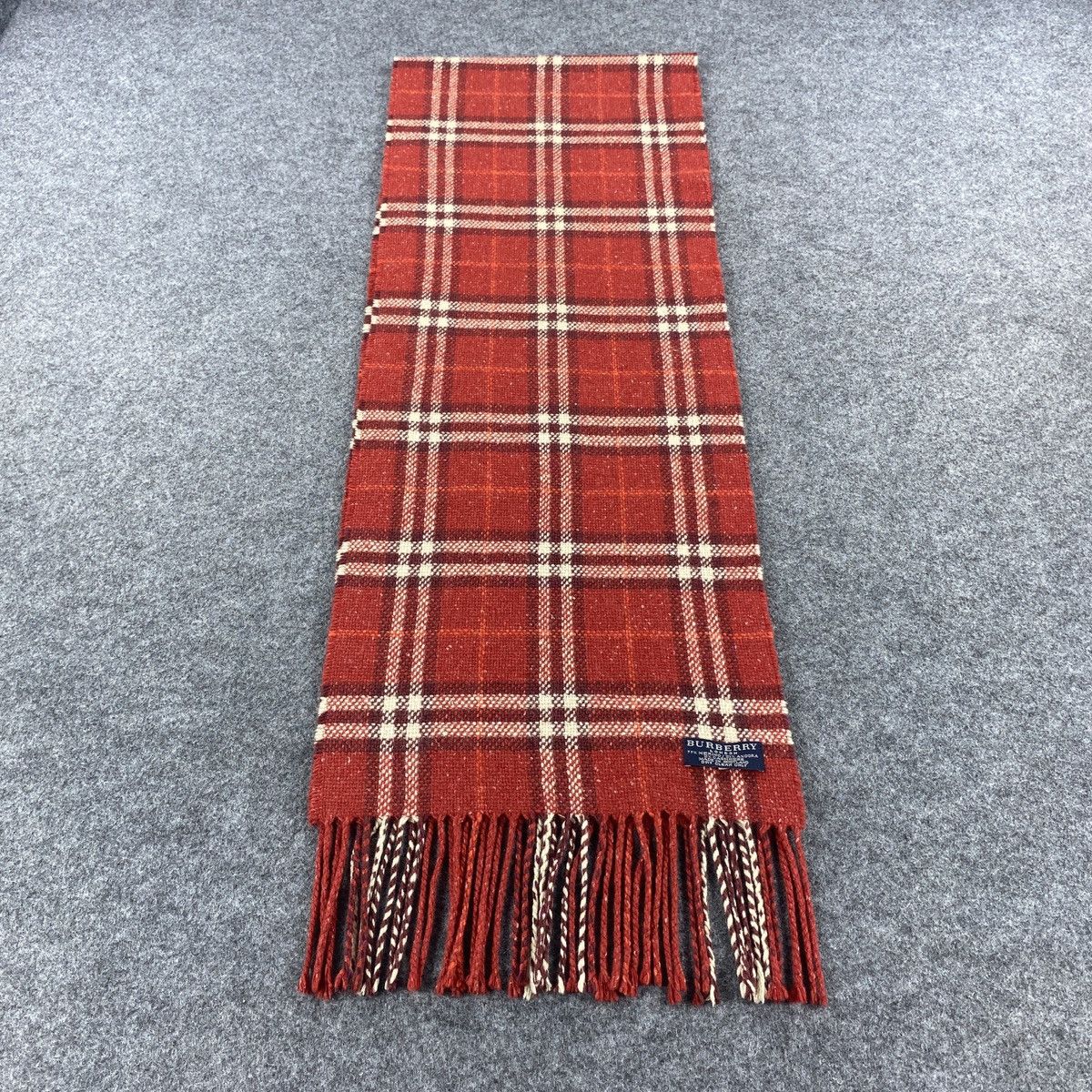 Burberry × Vintage Burberry Scarf # Muffler # Neckwear # D670 Size ONE SIZE - 1 Thumbnail