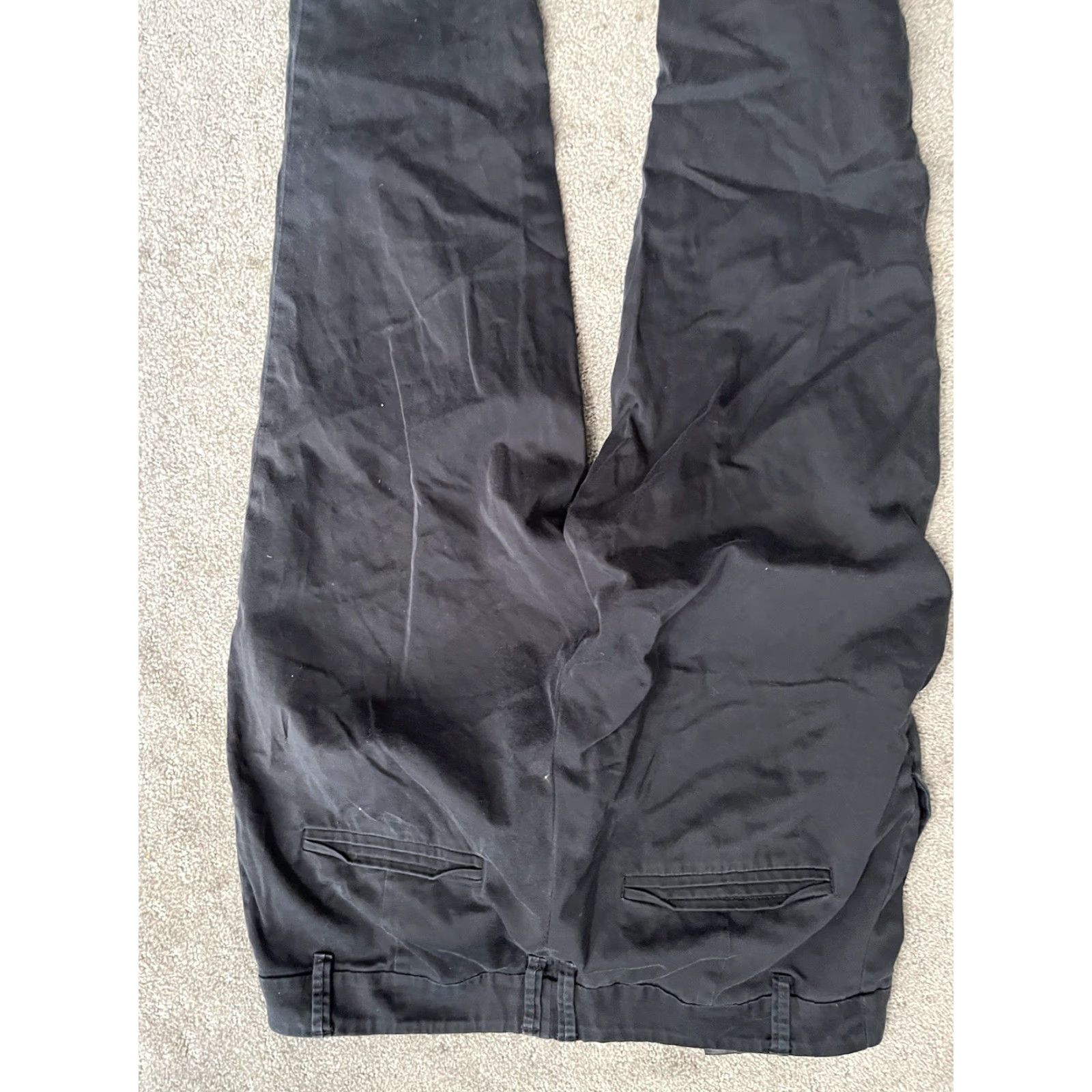 H&M H&M Pants Women 8 Black Business Casual Cropped Ankle Womens Size 30" / US 8 / IT 44 - 4 Thumbnail