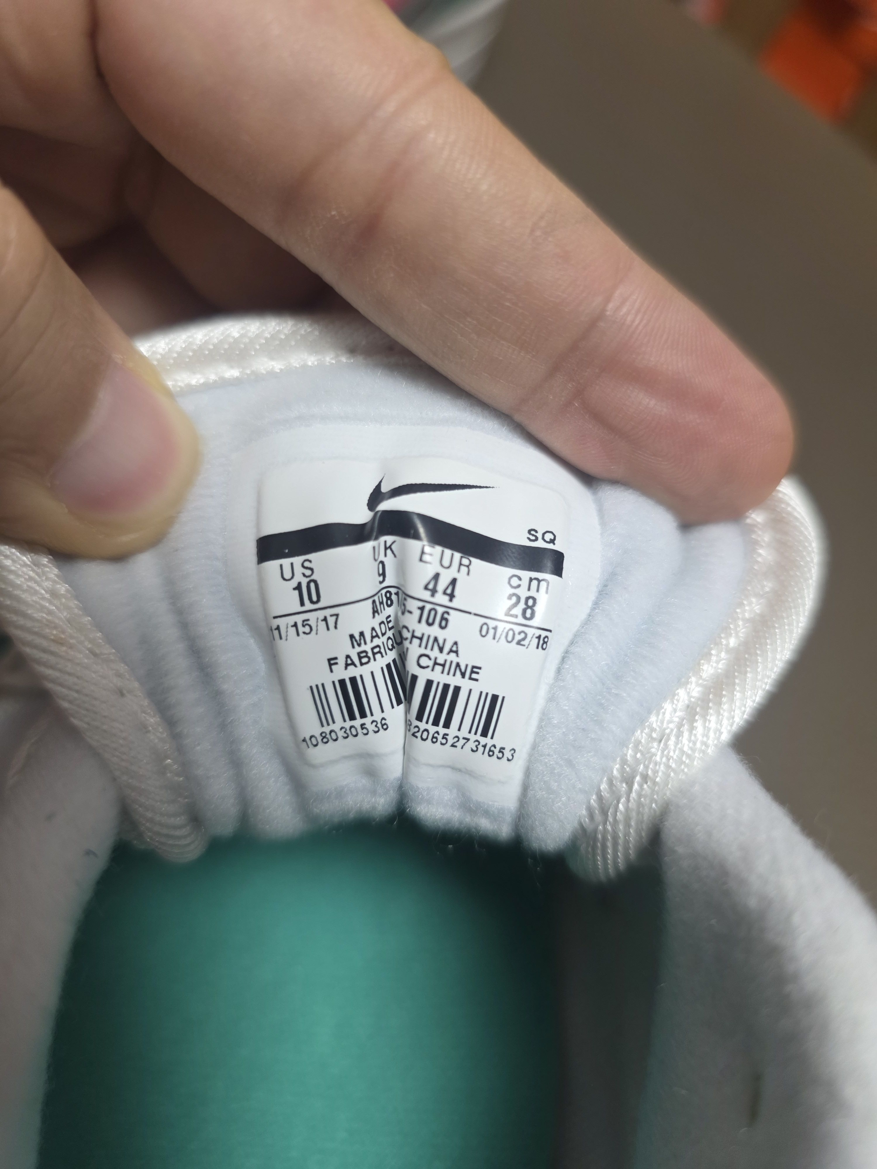 Nike MAX 1 WATER MELON AH8145-106 Size US 10 / EU 43 - 8 Thumbnail