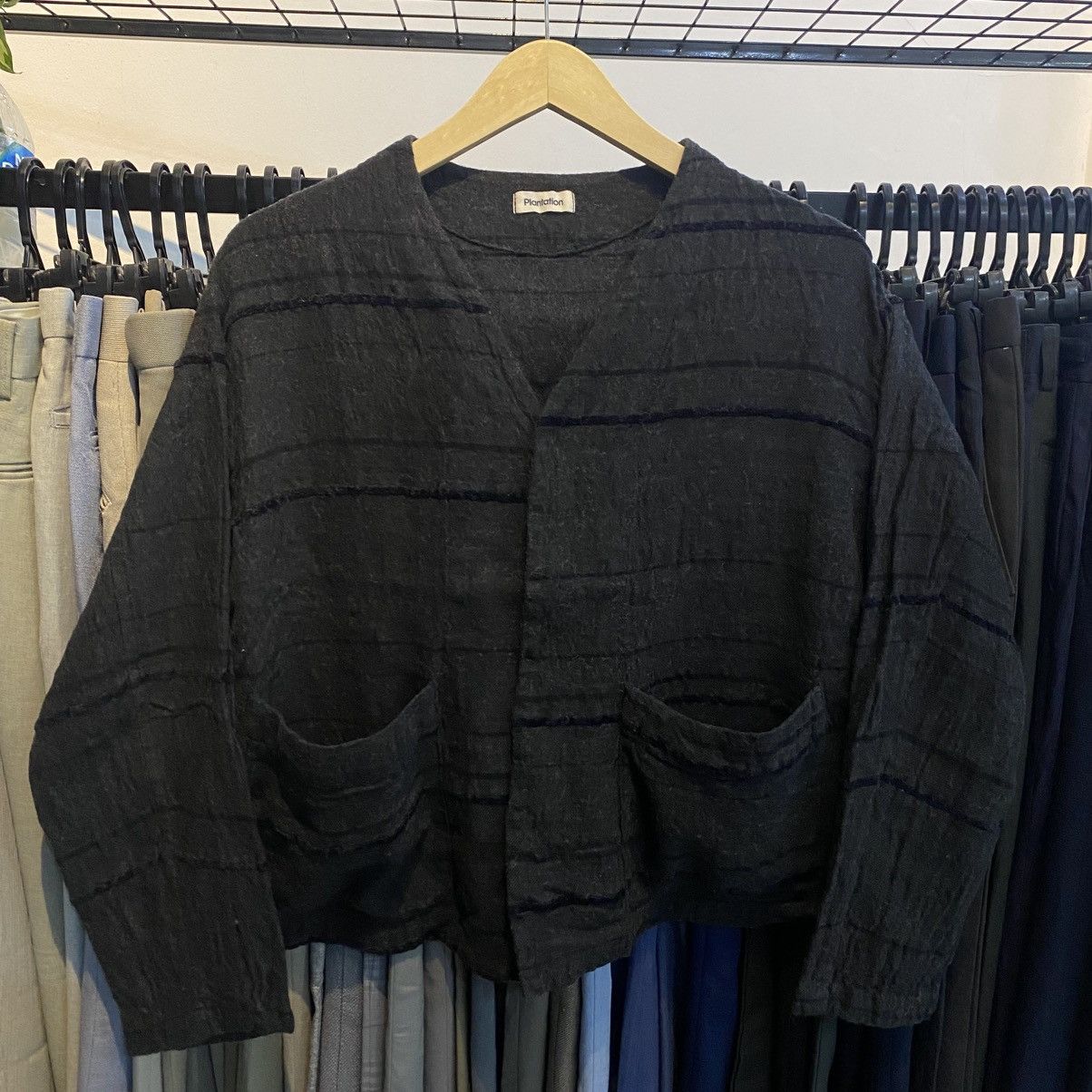 Issey Miyake Plantation by issey miyake cardigan flannel materials Size M / US 6-8 / IT 42-44 - 3 Thumbnail