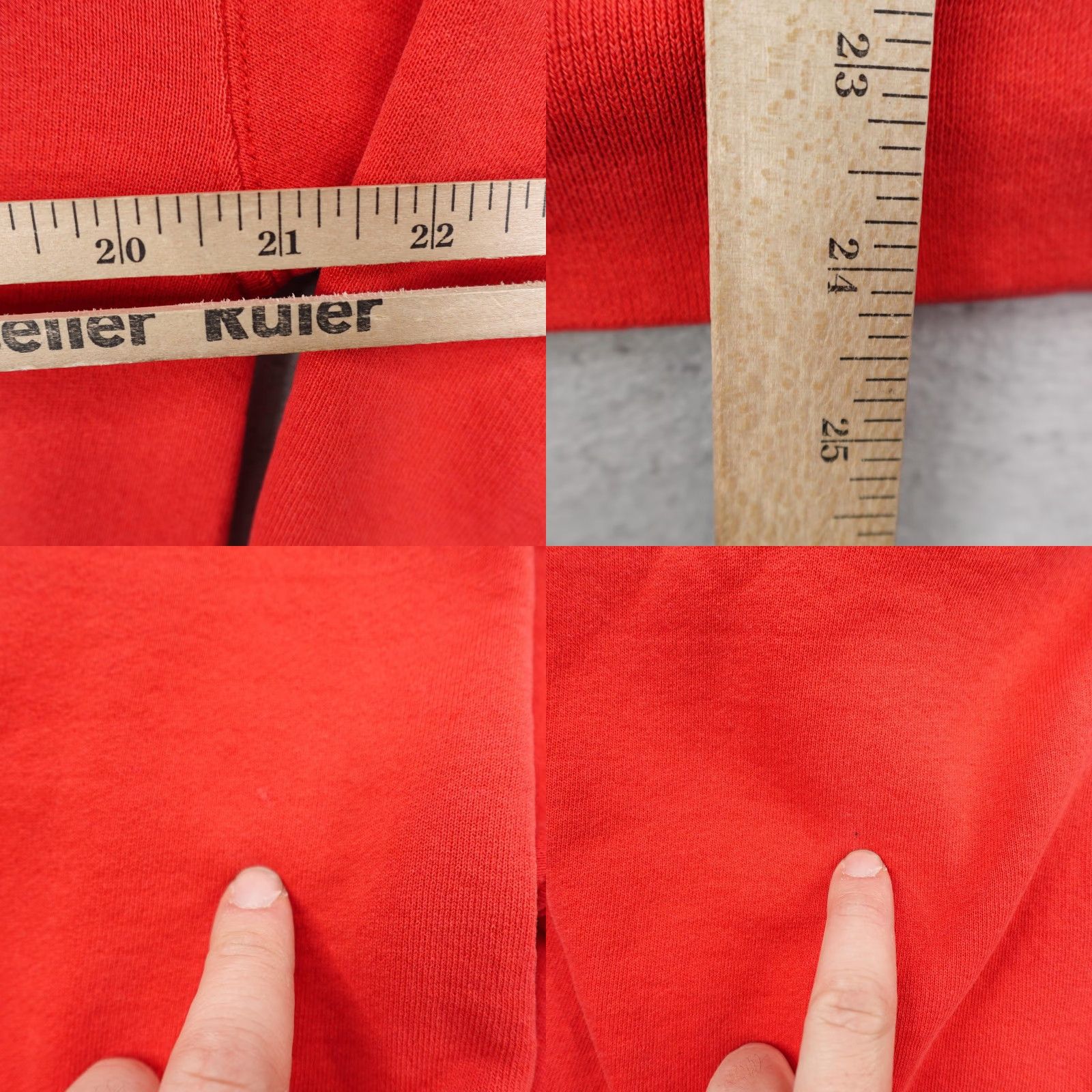 Russell Athletic VINTAGE Russell Athletic Sweatshirt M Red 90s Concours of Elegance Logo Graphic Print Mens Shirt Pullover Fabric Cotton Polyester Fleece Size US M / EU 48-50 / 2 - 8 Thumbnail