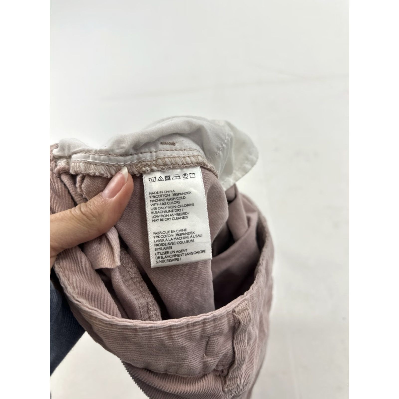 Bdg Urban Outfitters BDG Pink Corduroy Mini Skirt, Size 2, Women Size 26" / US 2 / IT 38 - 4 Thumbnail
