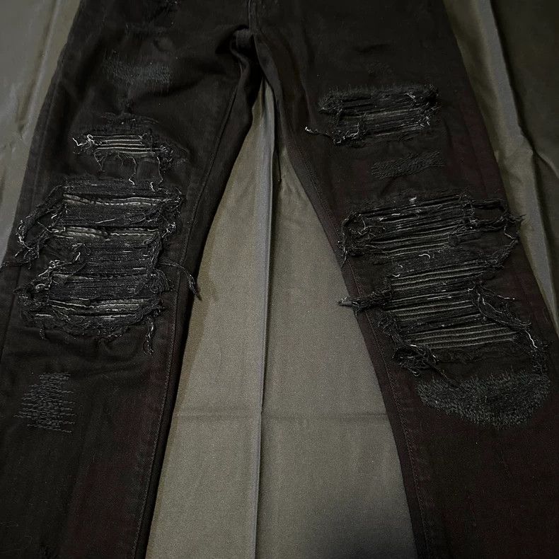 Amiri Amiri 16ssMX1 black leather jeans 2501-Nextarrow Size US 28 / EU 44 - 2 Thumbnail