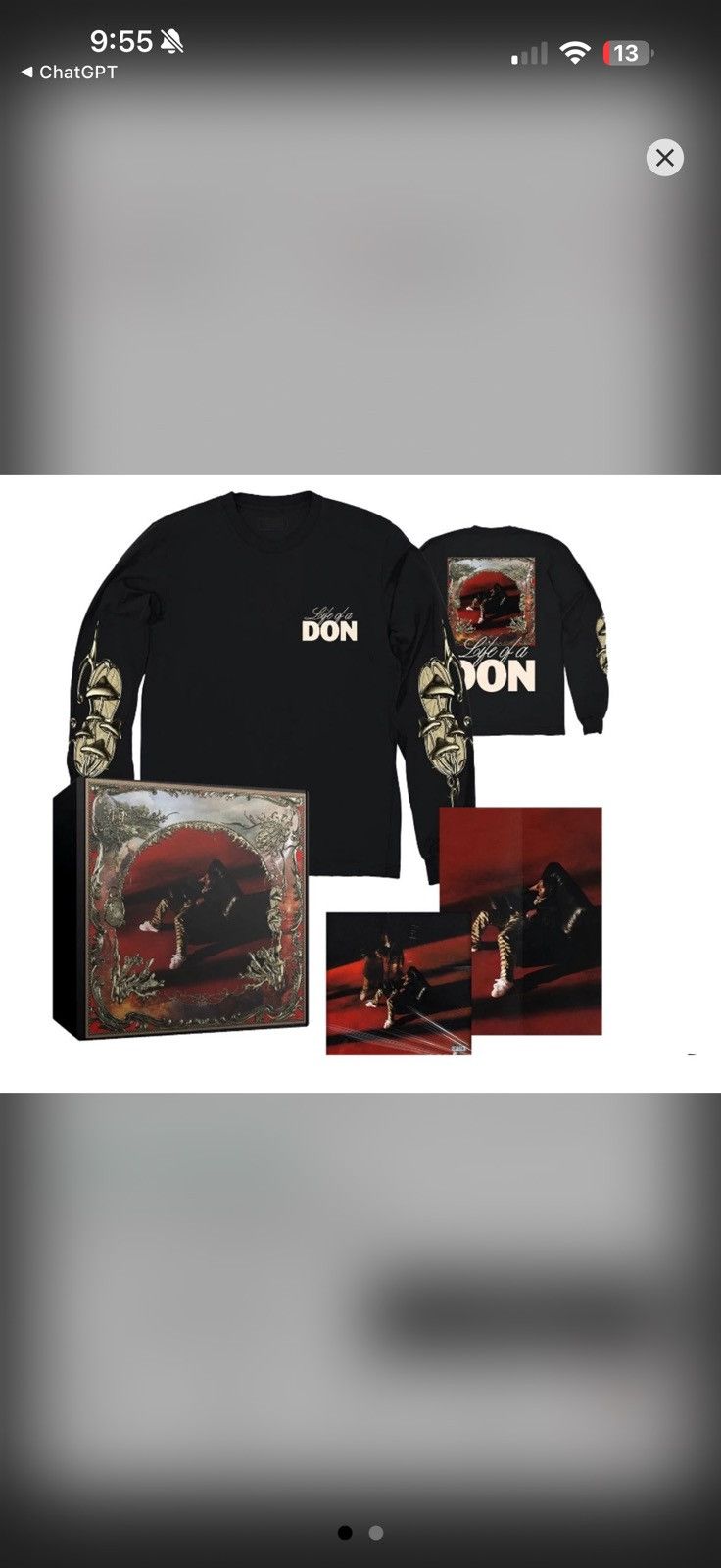 Other Don Toliver “Life Of A DON” Box Set COMPLETE New Never Worn Size US M / EU 48-50 / 2 - 10 Thumbnail