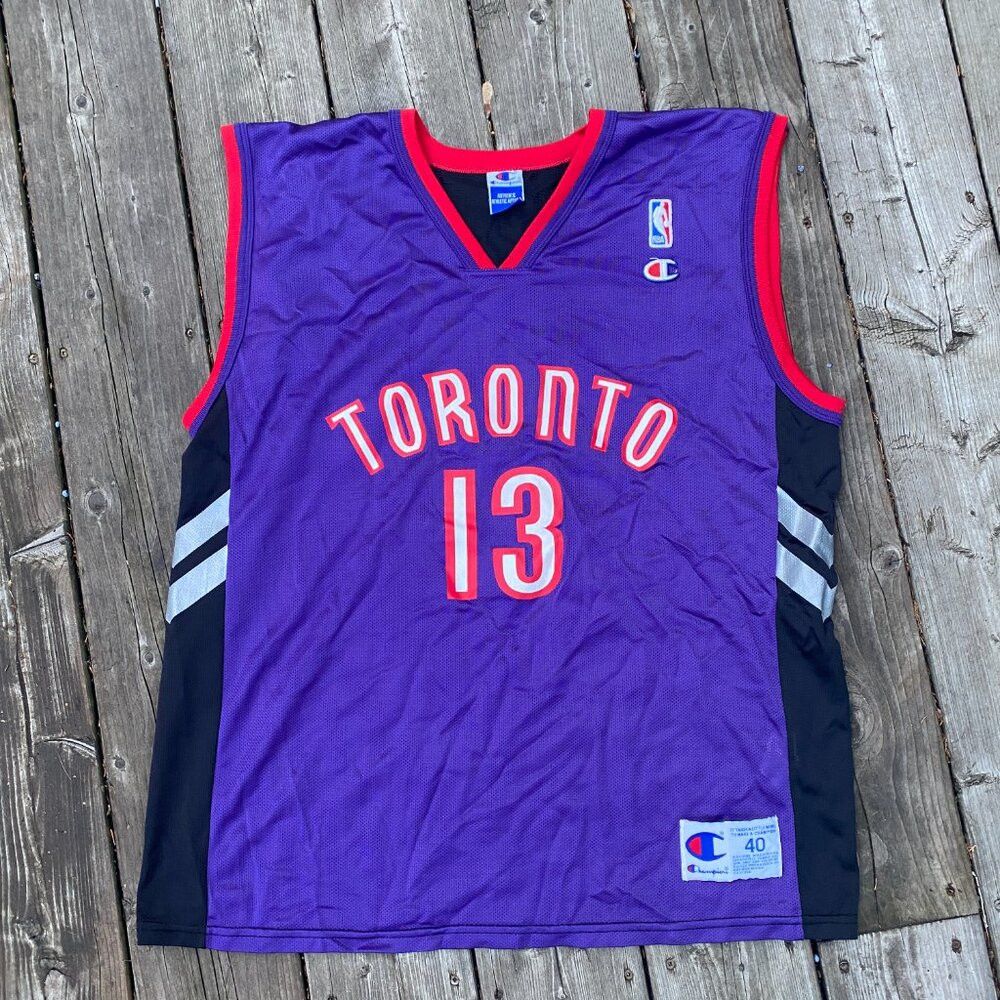 Champion × Vintage Vintage 1999 Champion Toronto Raptors Jerome Williams Jerse Size US M / EU 48-50 / 2 - 4 Thumbnail