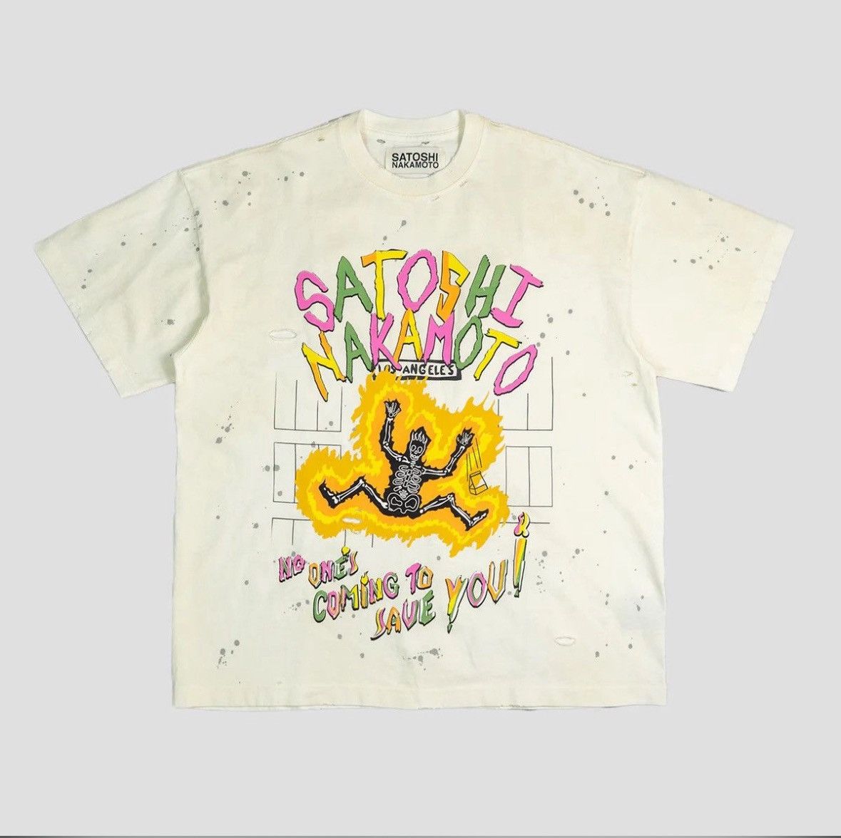 Satoshi Nakamoto Satoshi nakamoto no savior logo t shirt Size US L / EU 52-54 / 3 - 3 Thumbnail