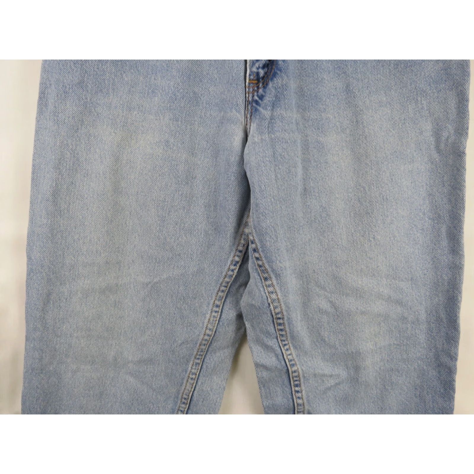 Levi's VINTAGE Levi's 950 Jeans Blue 7 MED Bootcut Mens 32x27 United States 1996 USA Made Jeans 550 Model Ladies? Size 27" / US 4 / IT 40 - 3 Thumbnail