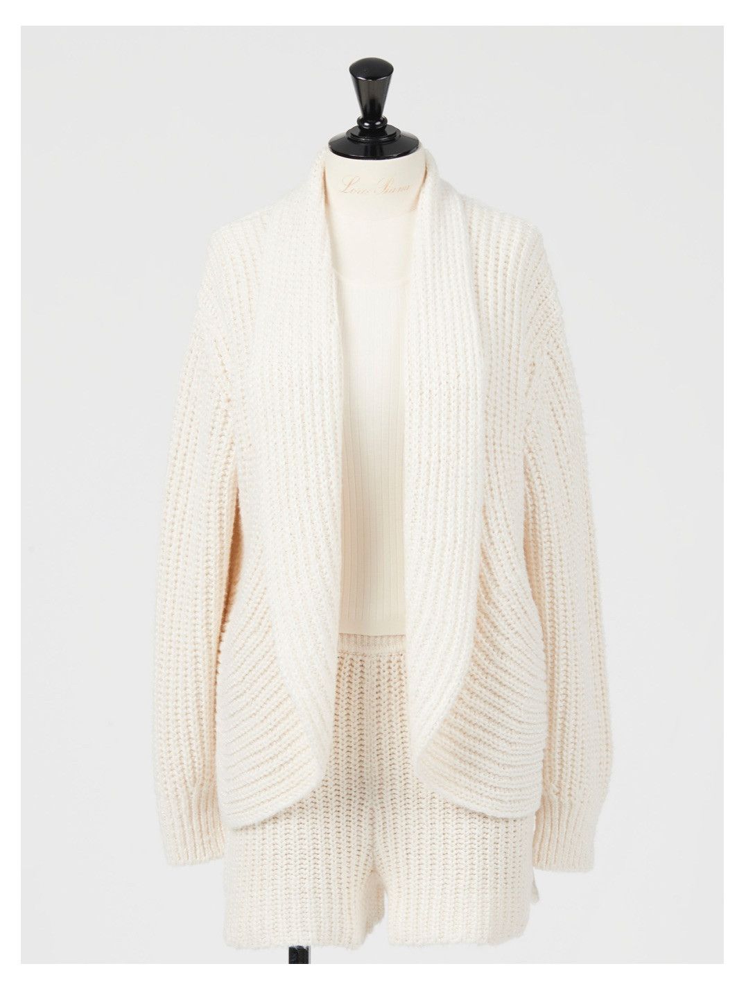 Loro Piana o1srvl11e0425 FAN6403 Cocooning Cardigan in Cream Size XS / US 0-2 / IT 36-38 - 9 Thumbnail