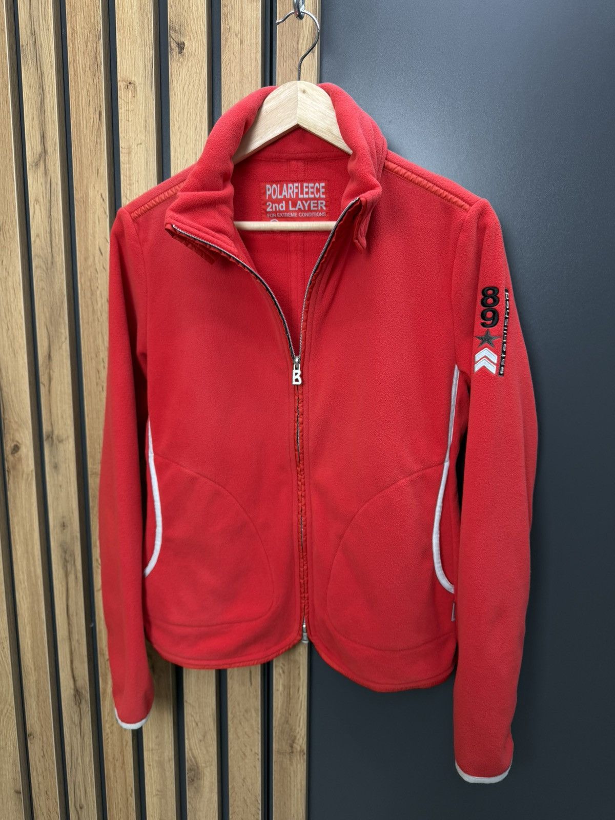 Bogner Bogner Fire + Ice Red Fleece Jacket Women’s Size L Size L / US 10 / IT 46 - 1 Thumbnail