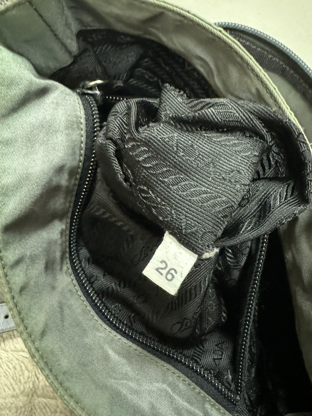 Prada Vtg🔥Prada Tessuto Nylon Green Buckle Crossbody Shoulder Bag Size ONE SIZE - 22 Thumbnail