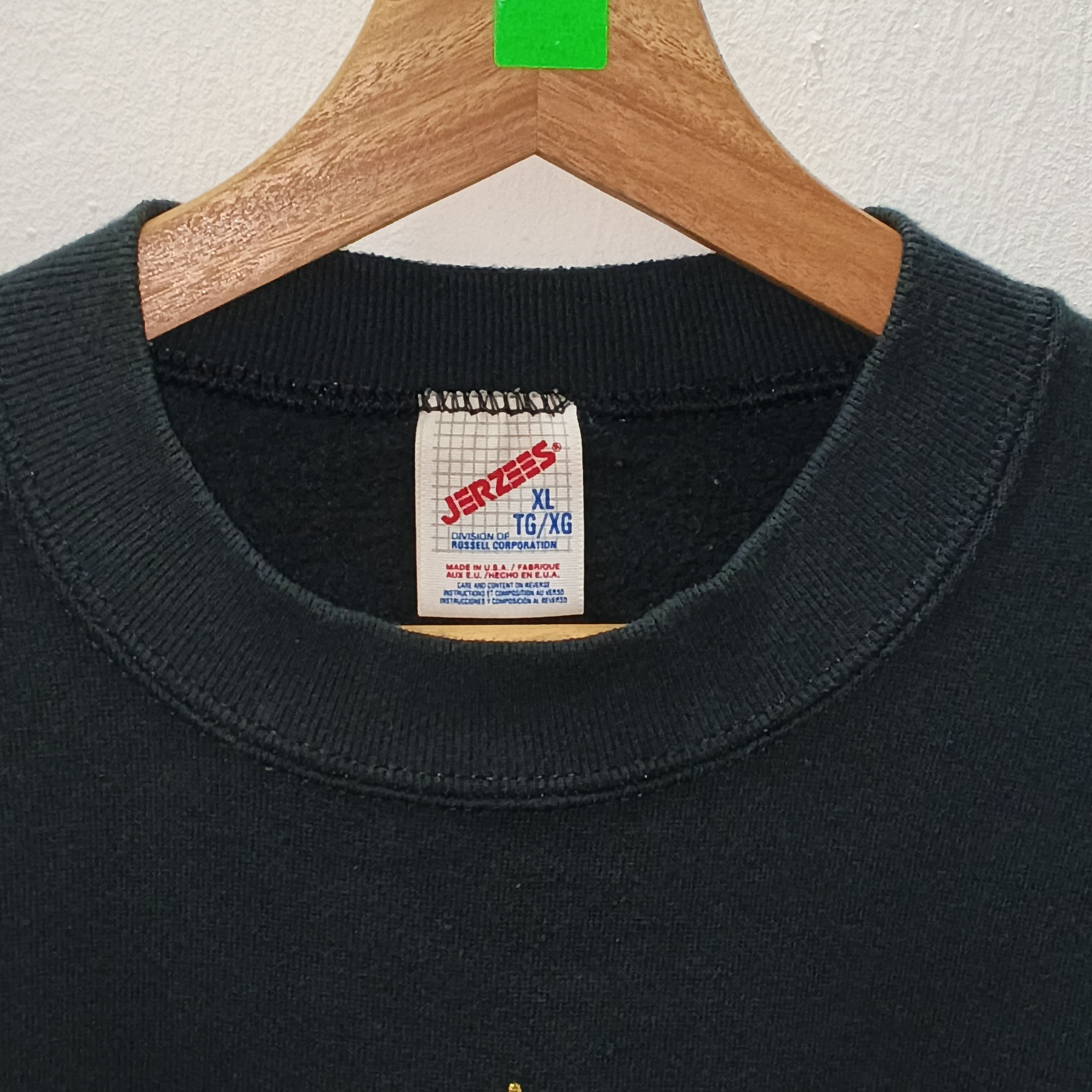 Vintage Vintage 90's Jerzees Christmas Tree Graphic Crewneck Size US XL / EU 56 / 4 - 4 Thumbnail