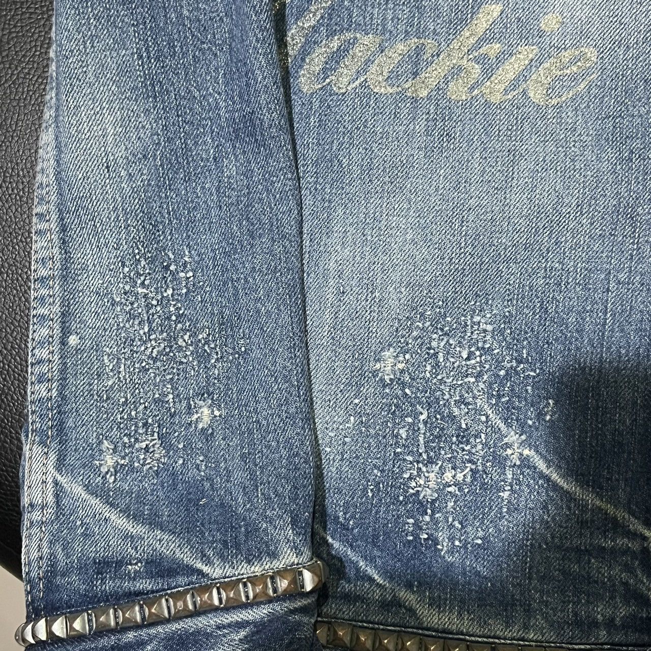 Andy Warhol × Hysteric Glamour hysteric glamour andy warhol distressed & faded denim jacket Size US M / EU 48-50 / 2 - 13 Thumbnail