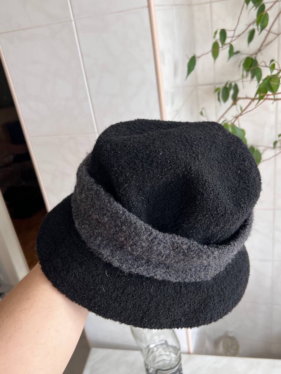 Kangol × Vintage Kangol vintage 99 mens bucket hat avant-garde geometric form Size 38 - 11 Thumbnail