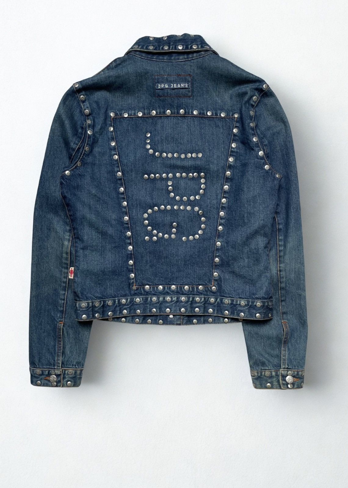 Jean Paul Gaultier 2000s JPG Jeans studded denim jacket Size M / US 6-8 / IT 42-44 - 3 Thumbnail