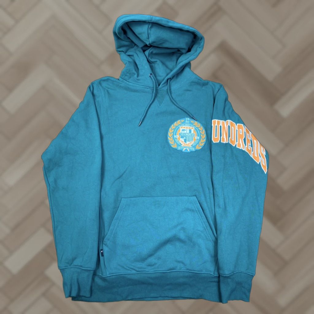 The Hundreds VINTAGE The Hundreds Fight Back Hoodie Small Green Embroidered Skateboard Casual Mens S Green Hoodie Embroidered Skateboarding 90s Size US S / EU 44-46 / 1 - 1 Thumbnail