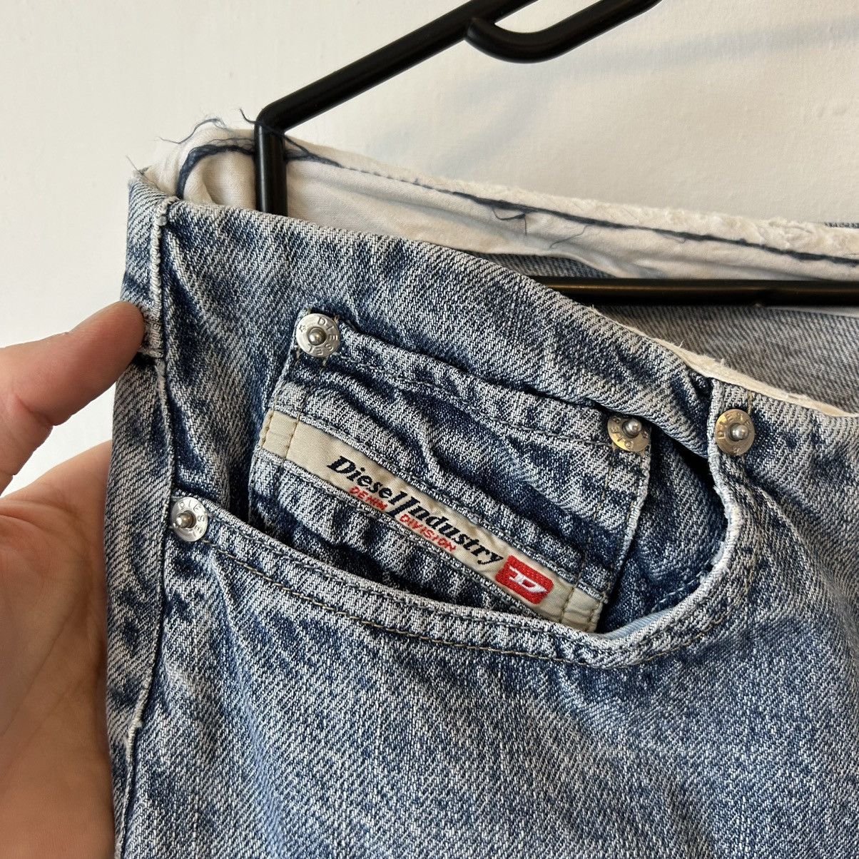 Diesel × Vintage Vintage Diesel Denim Maxi skirt jean Size 32" / US 10 / IT 46 - 3 Thumbnail