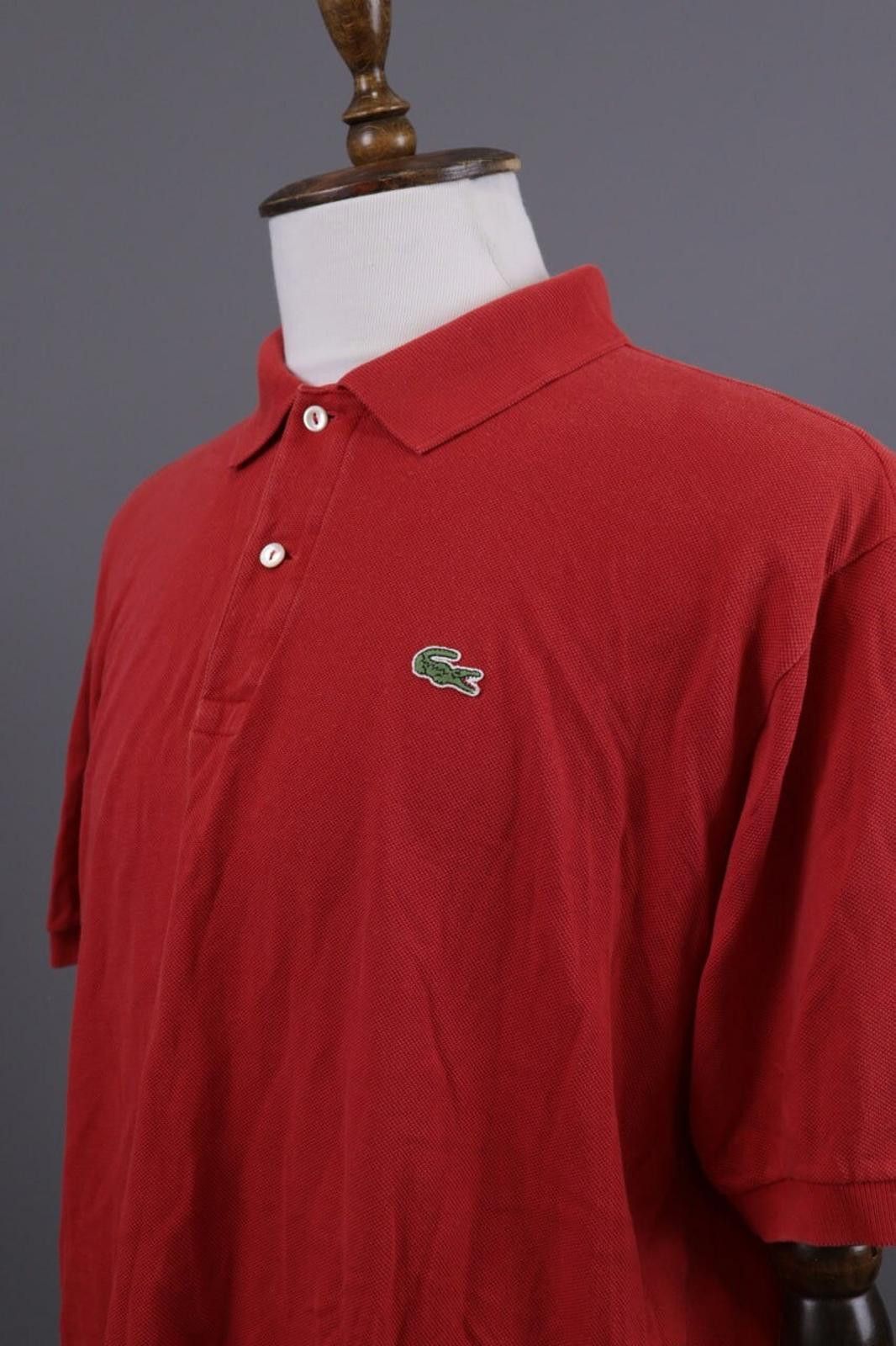 Lacoste Lacoste Red Summer Men Short Sleeve Polo Shirt Size 7 XXL Size US M / EU 48-50 / 2 - 8 Thumbnail