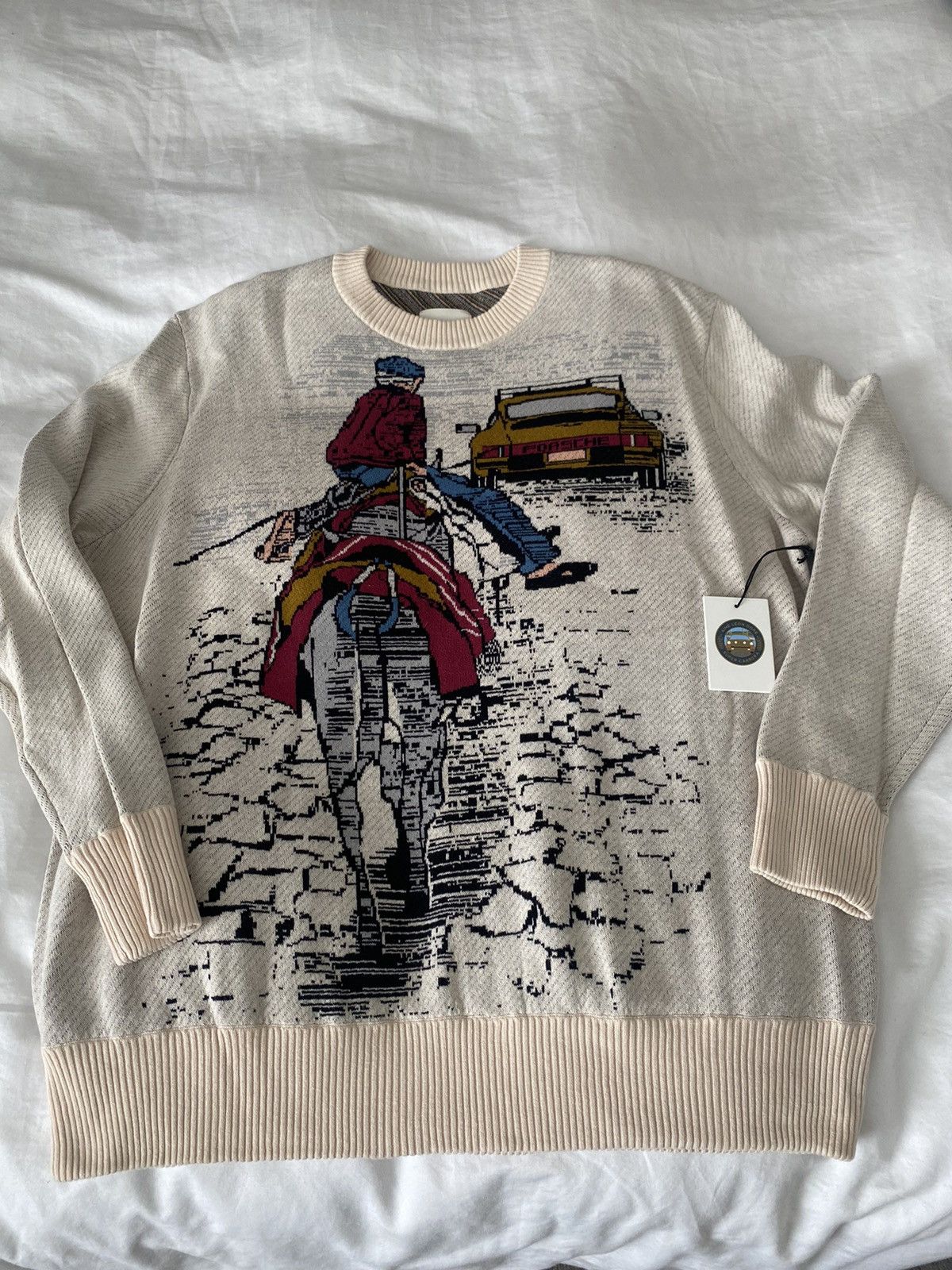 Aime Leon Dore AIME LEON DORE PORSCHE 911SC SWEATER XL | Grailed