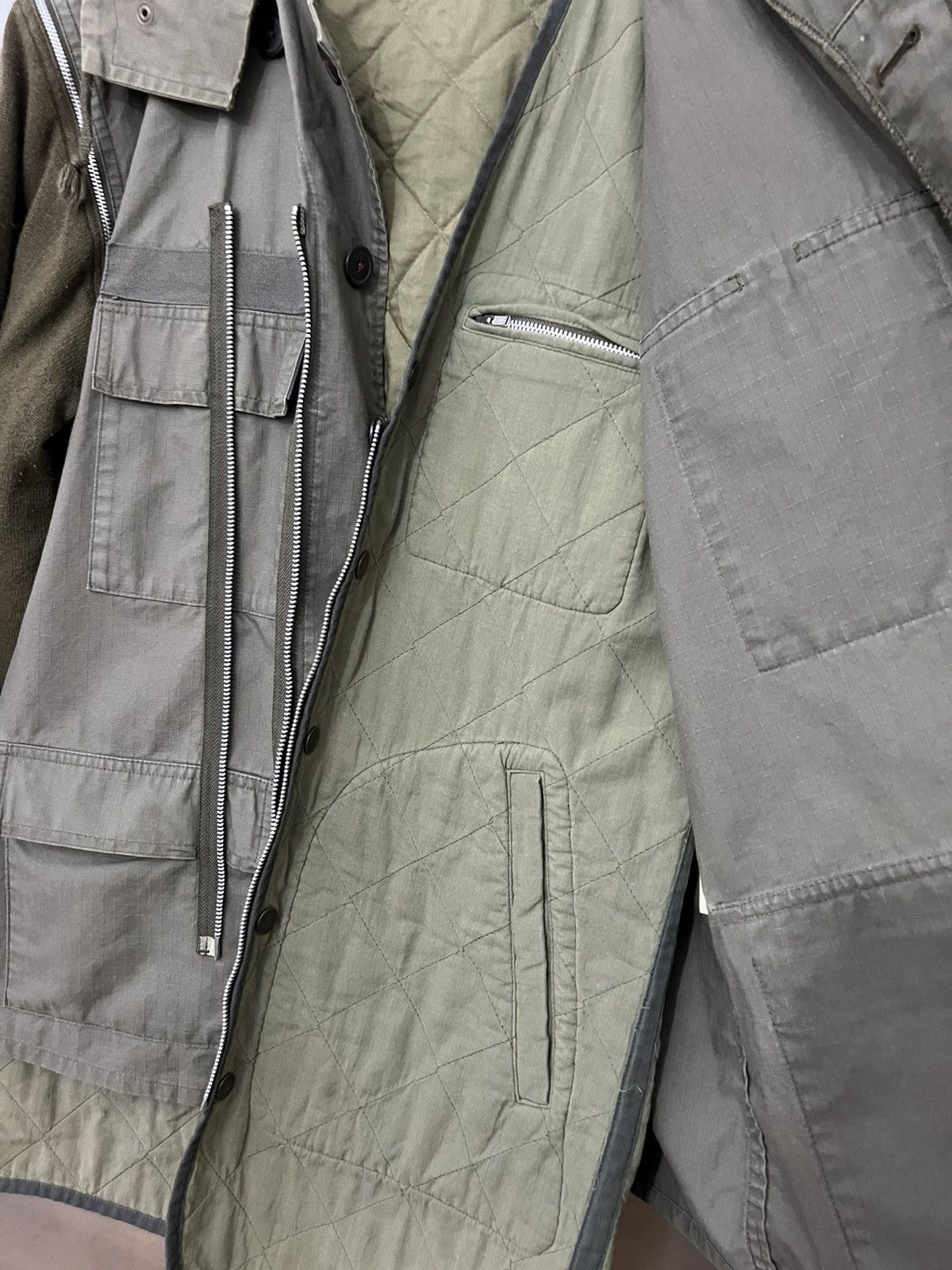 Undercover Undercover Autumn/Winter 2004 Hybrid Modular Military Jacket Size US L / EU 52-54 / 3 - 6 Thumbnail
