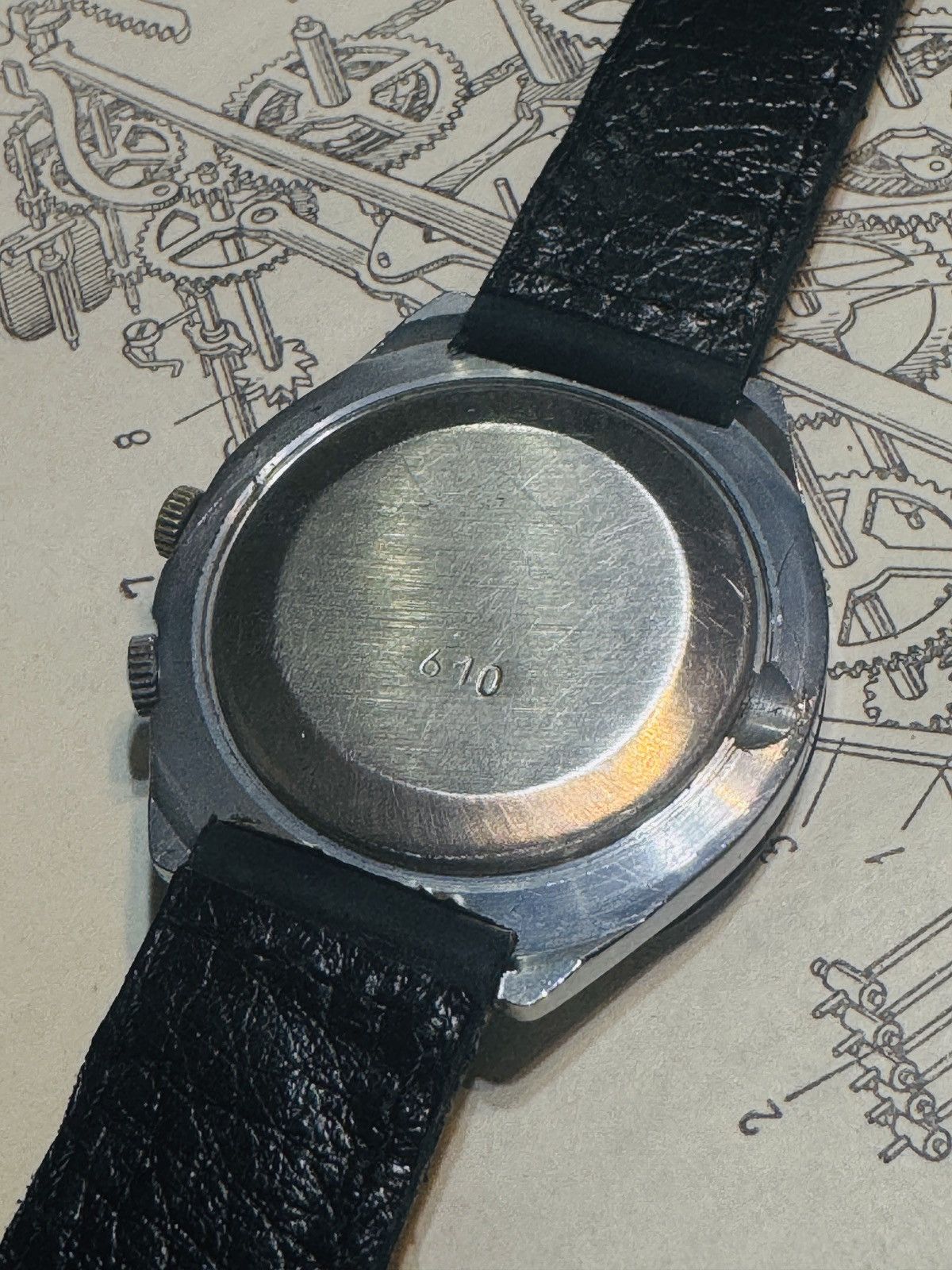 Vintage Raketa Polar Expedition to Antartica Soviet Vintage Watch Size 30 - 5 Thumbnail