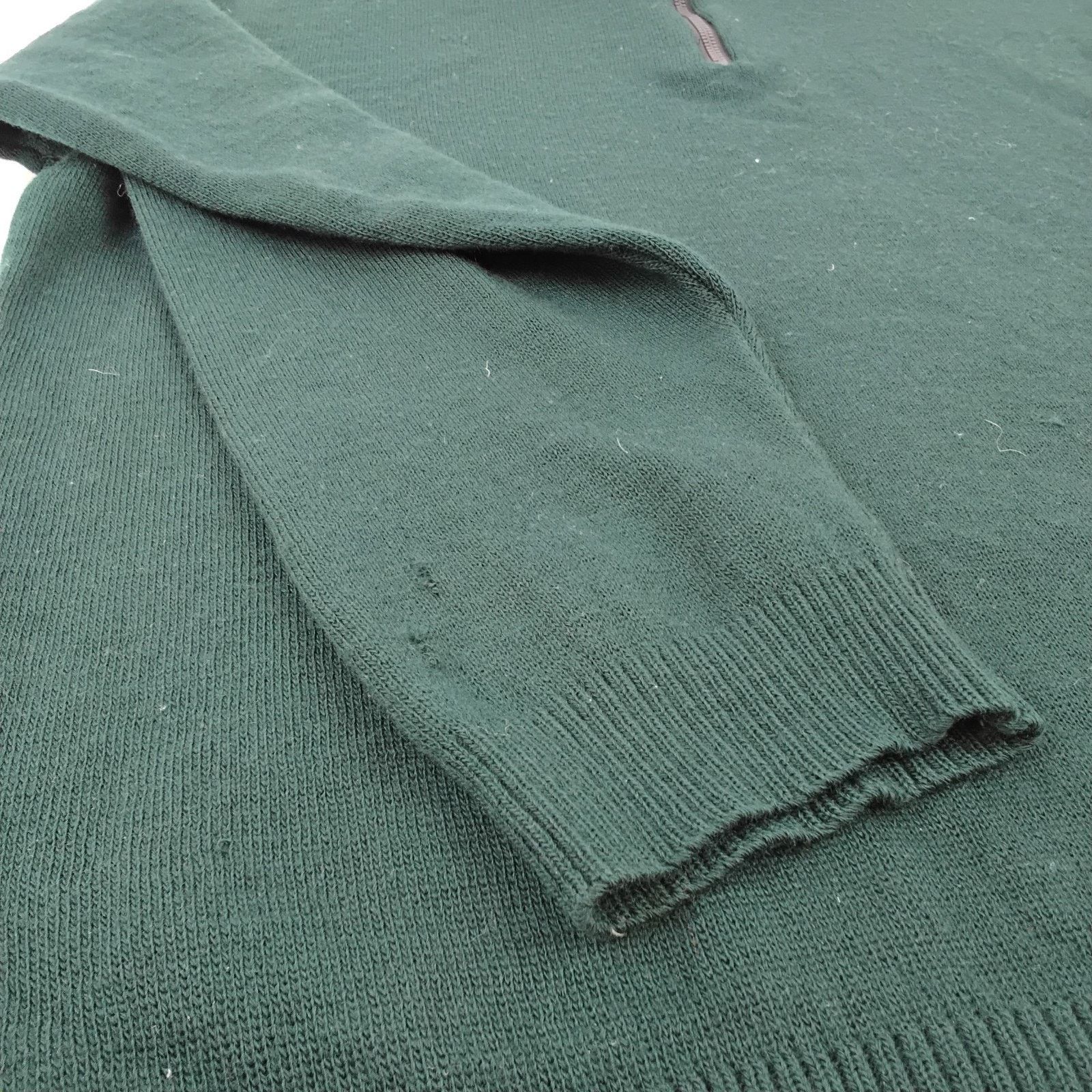 Filson Filson 100% Wool 1/4 Zip Sweater Men's L Green Vintage USA Size US L / EU 52-54 / 3 - 6 Thumbnail