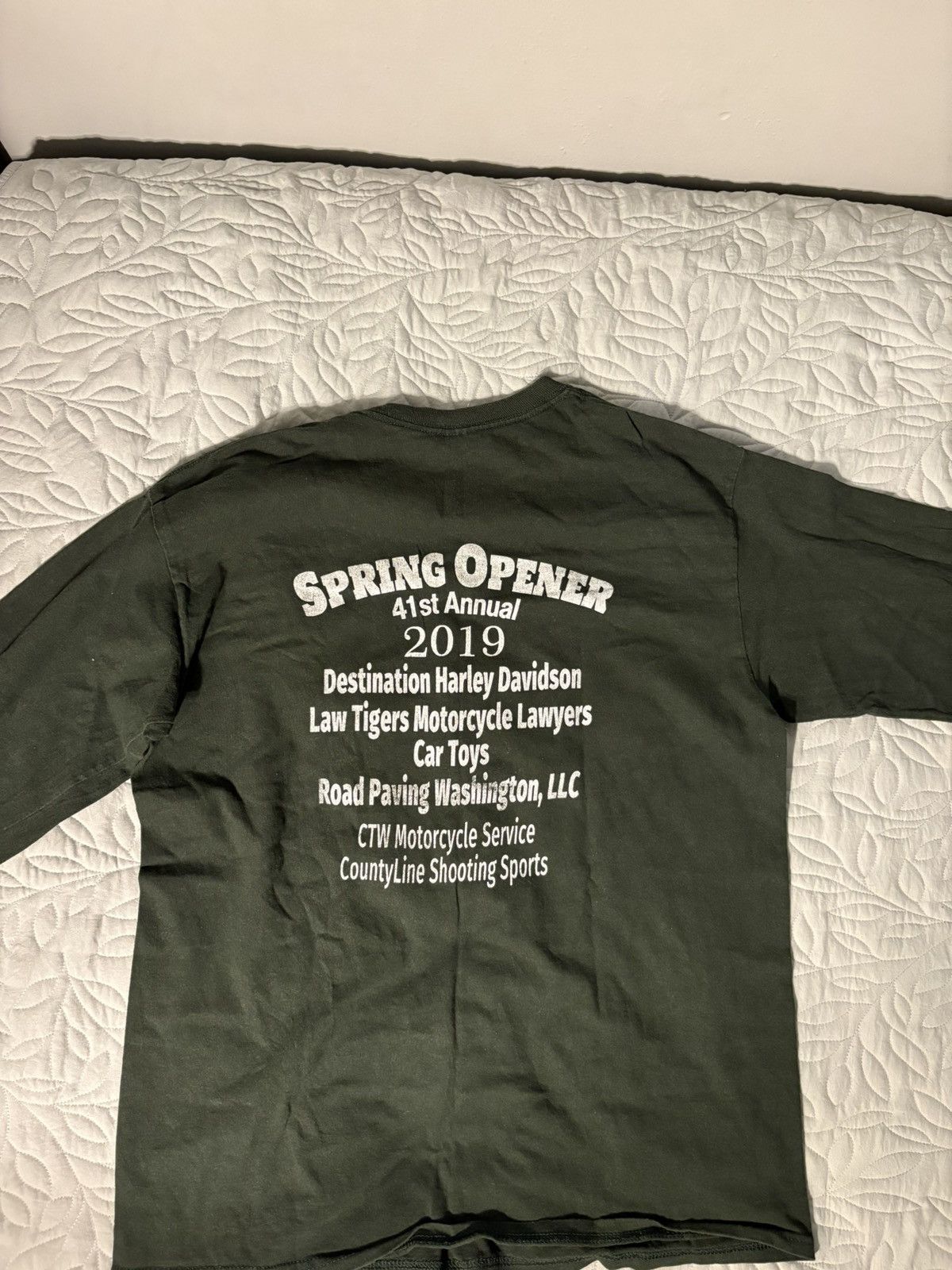 Harley Davidson Harley davidson green long sleeve Size US L / EU 52-54 / 3 - 2 Thumbnail