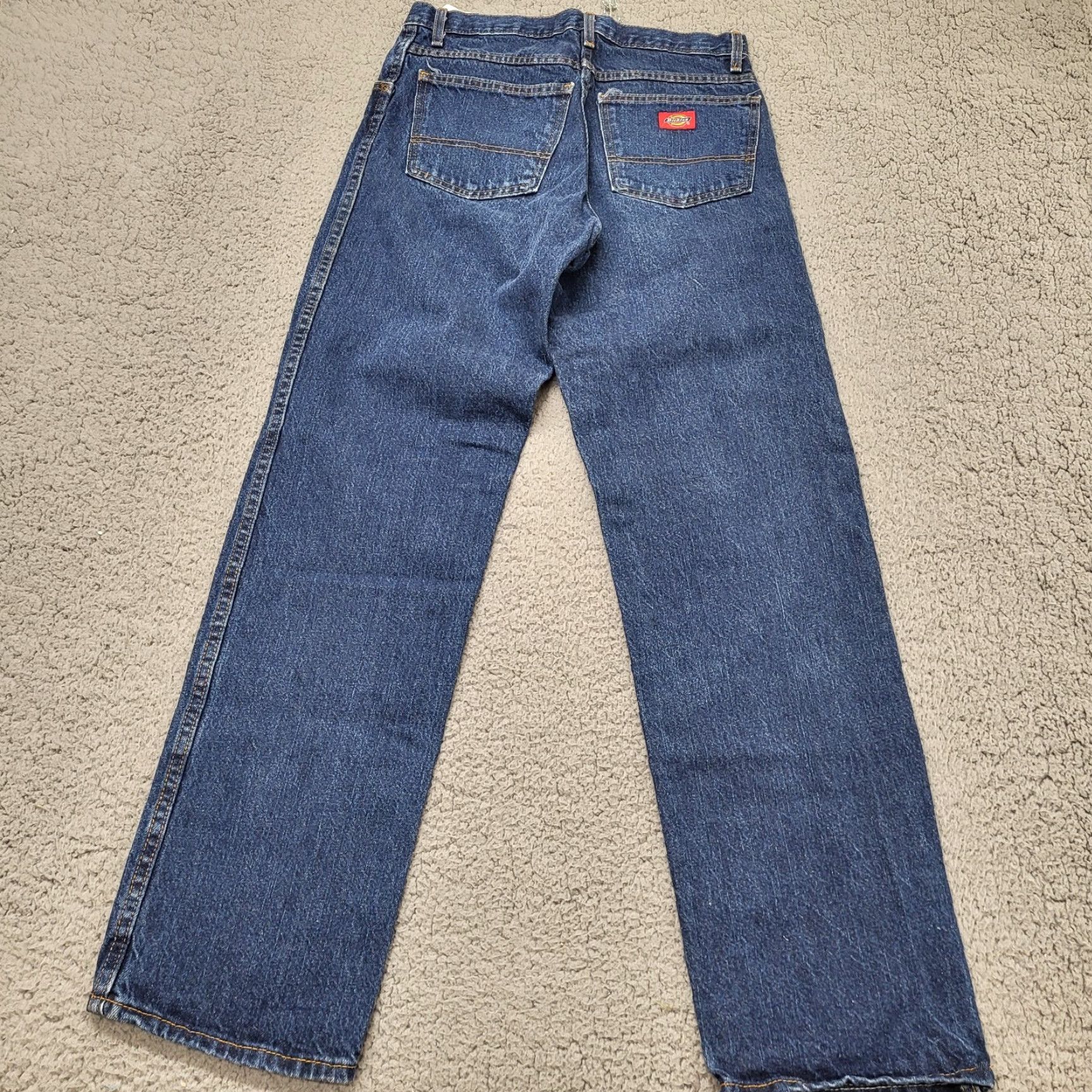 Dickies Dickies Jeans Mens 34 x 30 Straight Leg Denim Blue Work Pants Regular 5-Pocket 29x32 Size US 34 / EU 50 - 3 Thumbnail