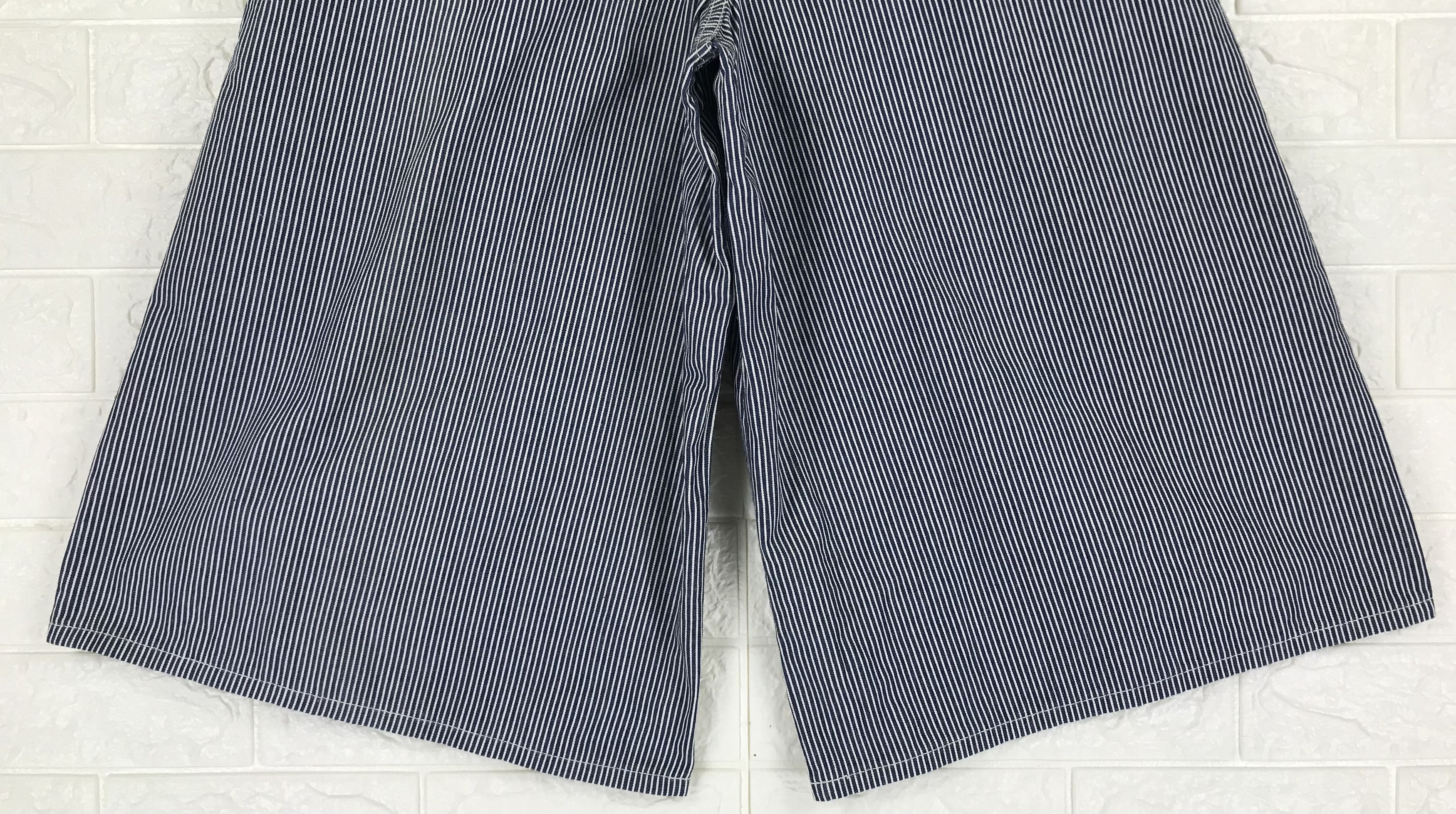 Wrangler Vintage Wrangler Chocol Raffine Hickory Crazy Wide Pants Size 28" / US 6 / IT 42 - 6 Thumbnail
