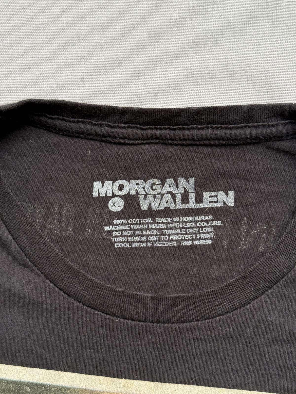 Designer Morgan Wallen Tour T-shirt One Night at a Time tee XL Size US XL / EU 56 / 4 - 3 Thumbnail