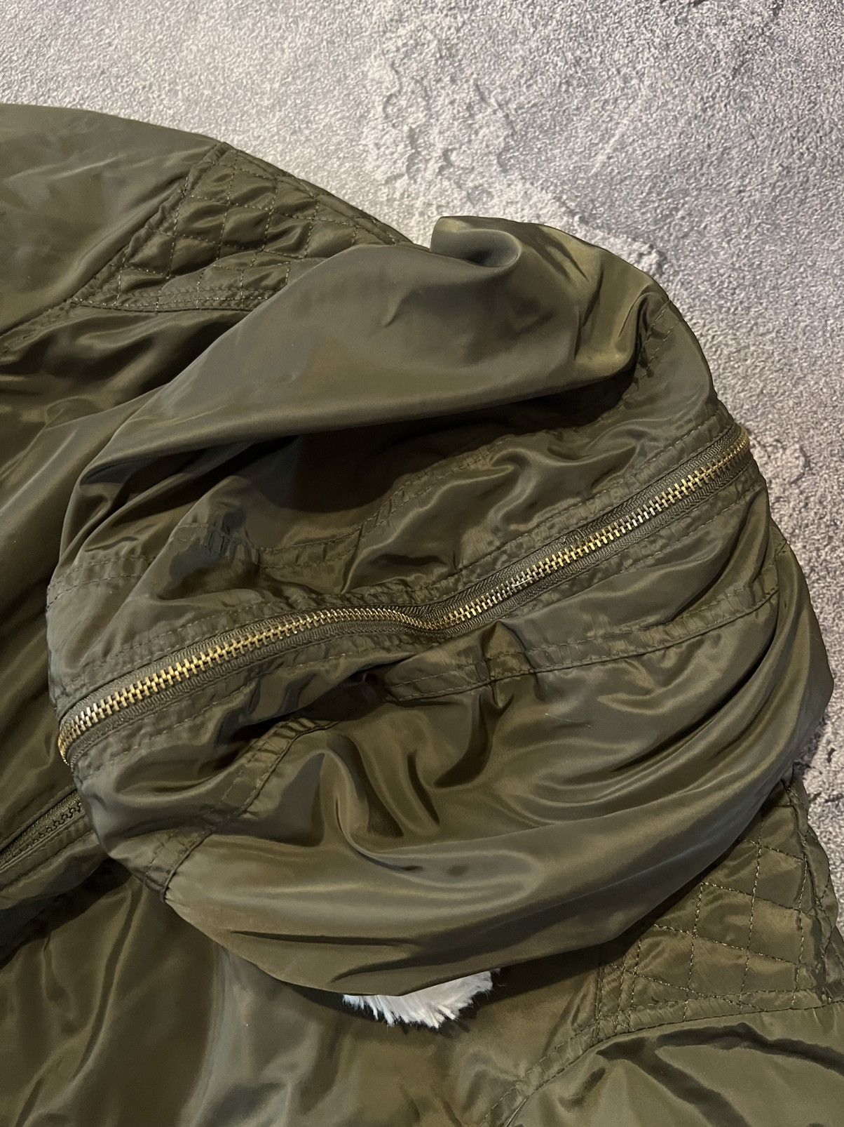 Vintage CRAZY vintage IfSixWasNine style bomber jacket Japanese Y2K Size US L / EU 52-54 / 3 - 7 Thumbnail