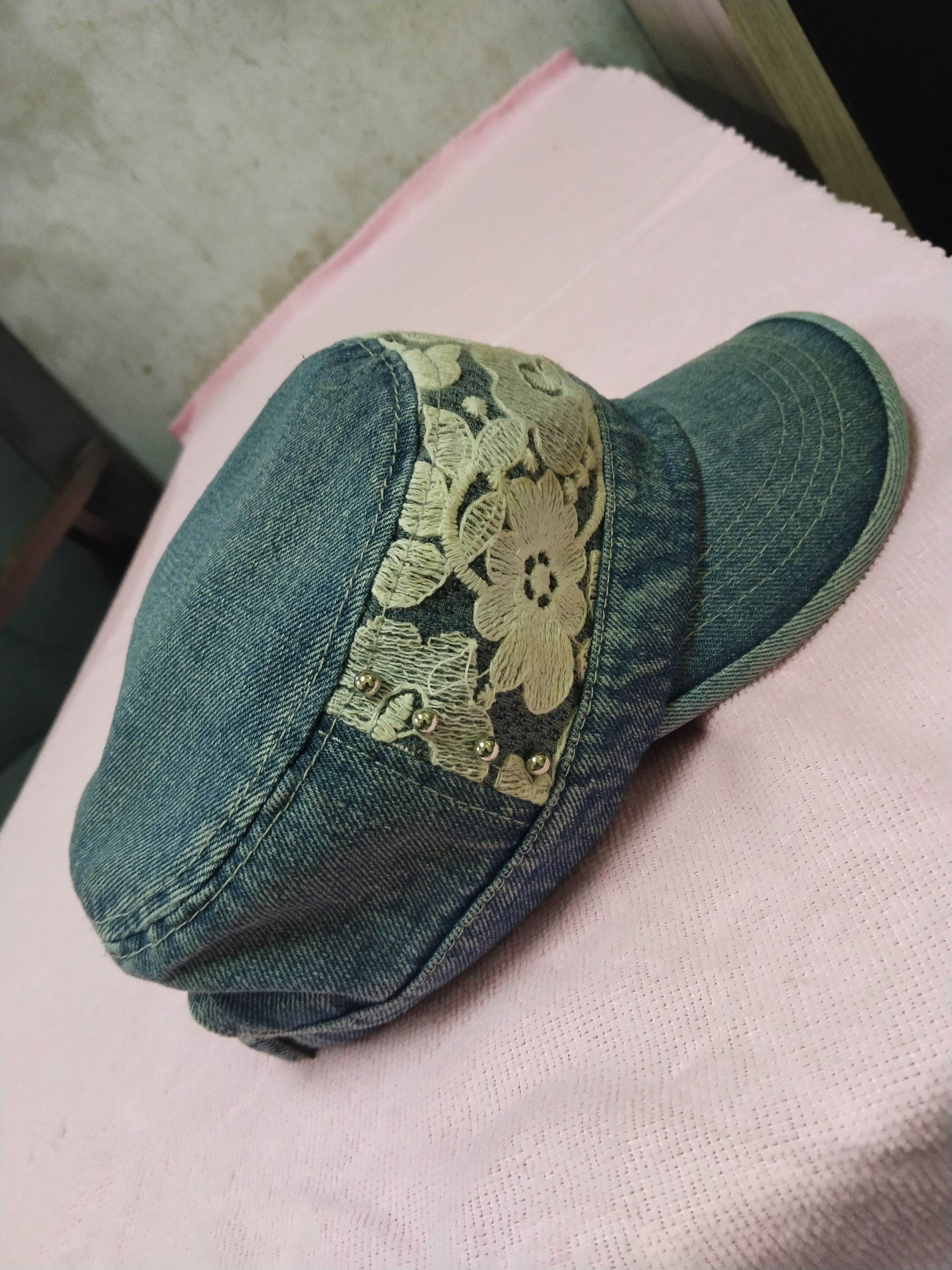 Japanese Brand CADET MILITARY DENIM STYLE BUSTLING GUANQUN CAP Size ONE SIZE - 3 Thumbnail