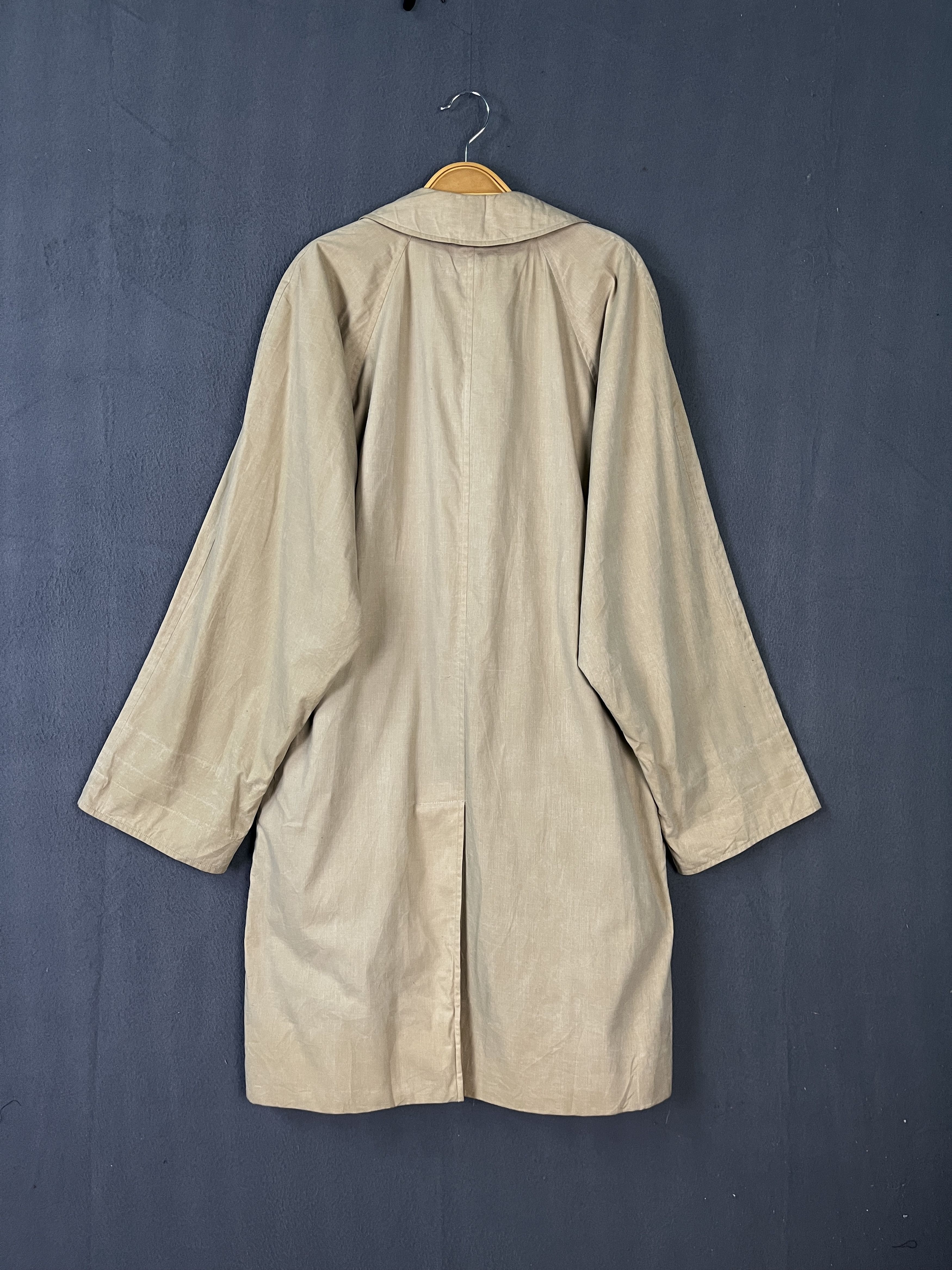 Burberry Prorsum Vintage Made in England Burberrys Trench Coat Beige Size US M / EU 48-50 / 2 - 2 Thumbnail