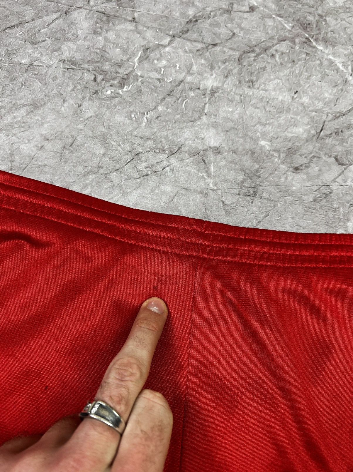 Adidas × Vintage Vintage Red ADIDAS EQUIPMENT 90s SHORTS Size US 34 / EU 50 - 5 Thumbnail