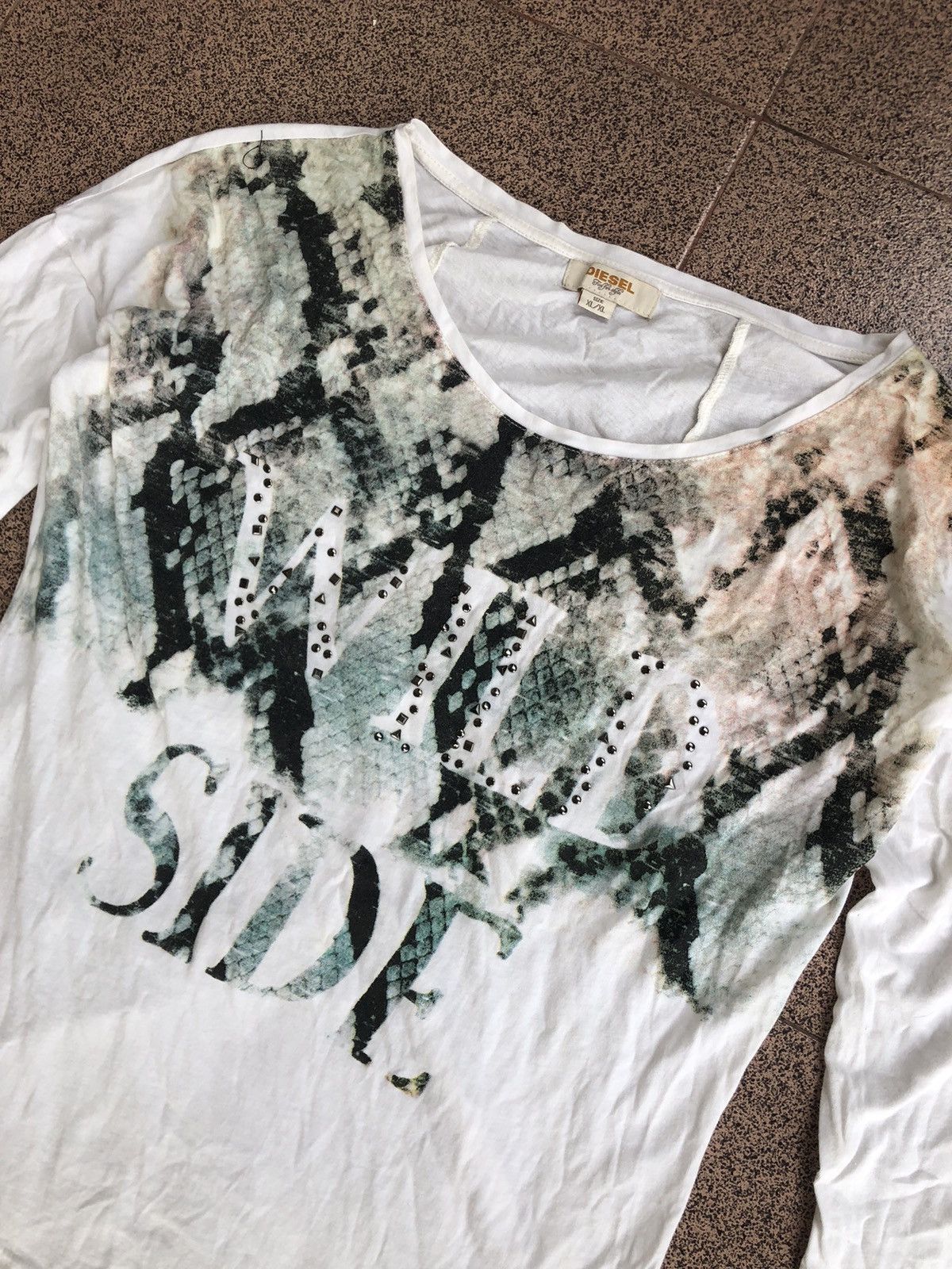 If Six Was Nine × Japanese Brand × Le Grande Bleu (L.G.B.) Diesel Snake Wild Side Longsleeve Size XL / US 12-14 / IT 48-50 - 2 Thumbnail
