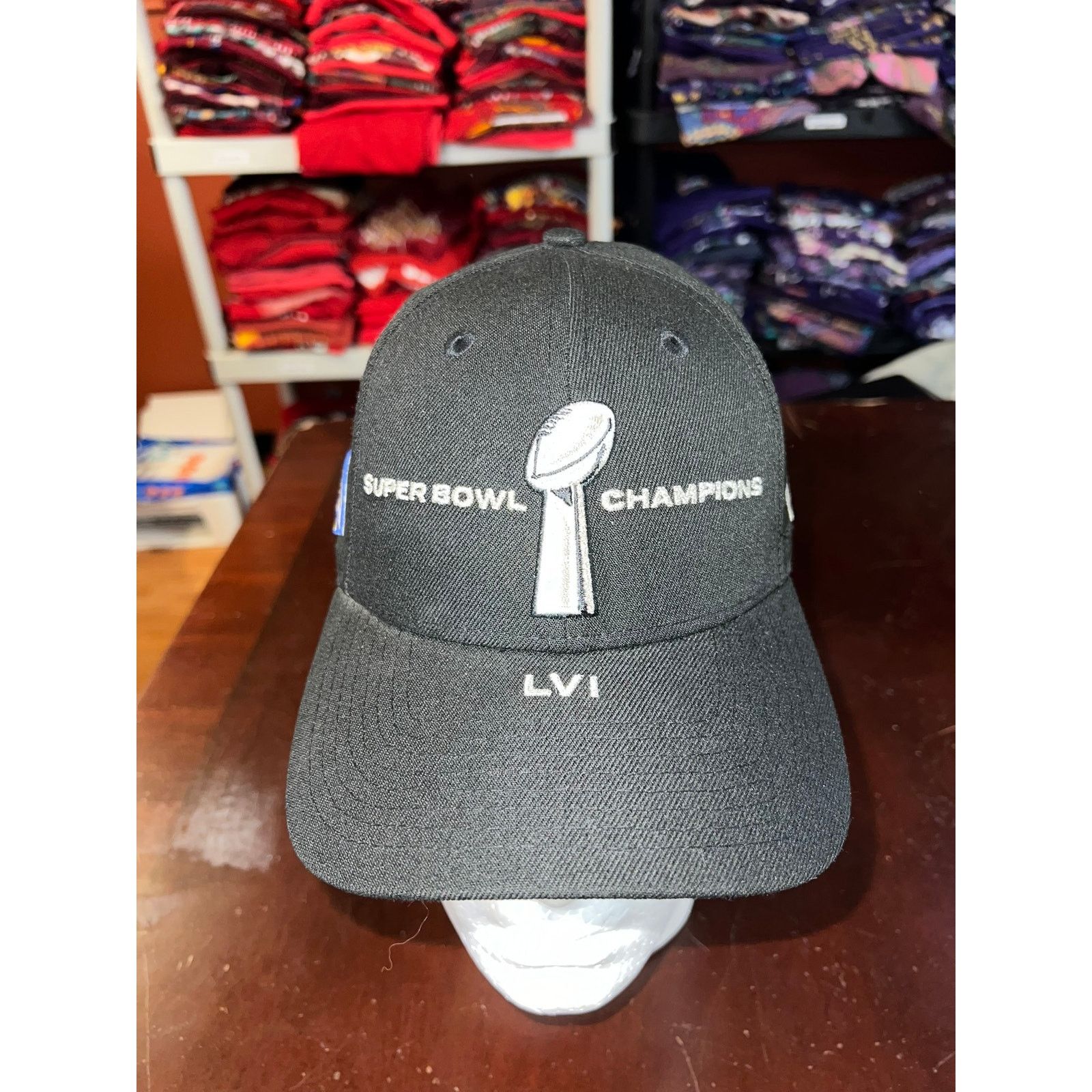 New Era Super Bowl LA Rams Hat Super Bowl LVI NFL Football New Era Size ONE SIZE - 2 Thumbnail