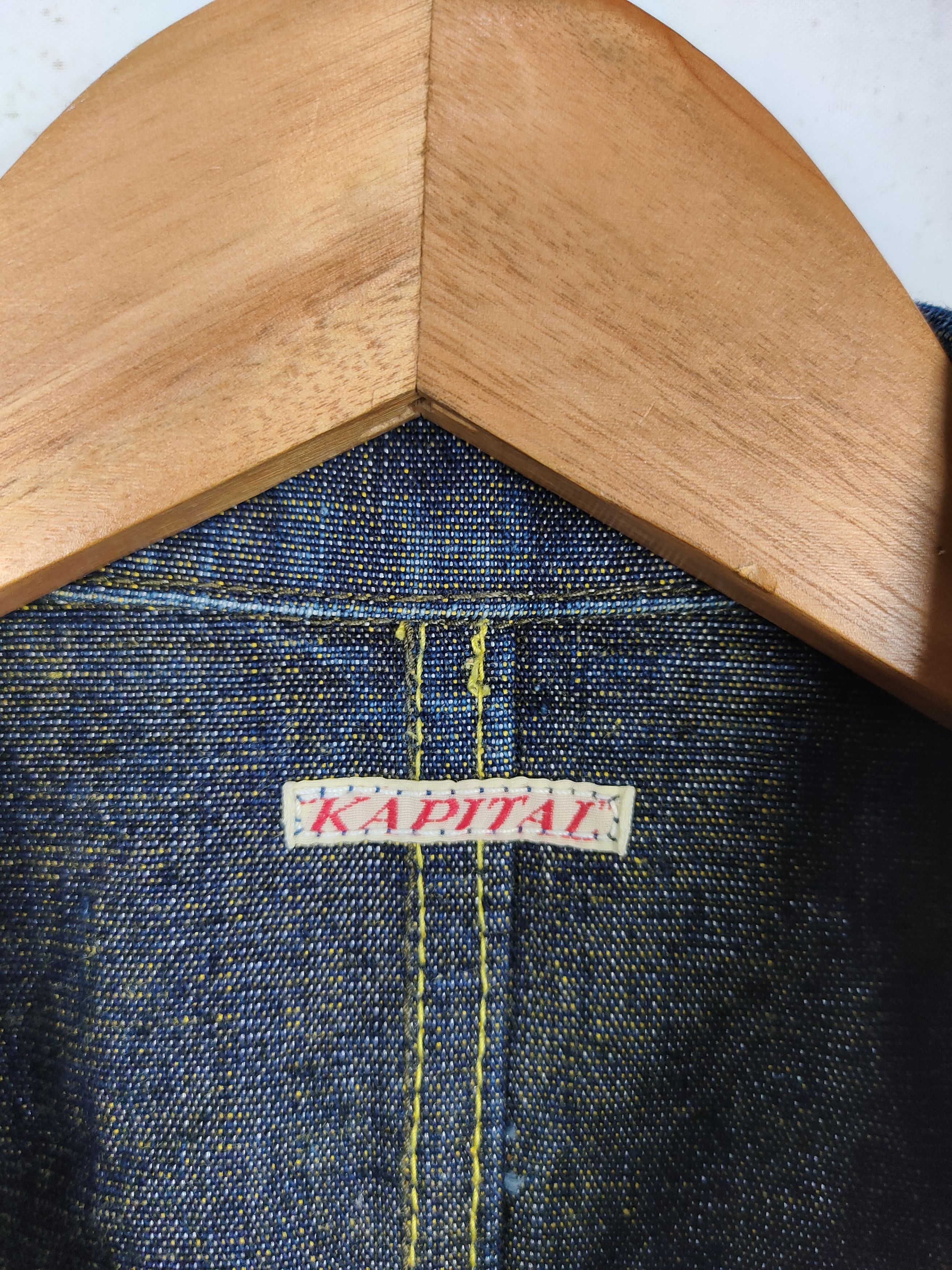 Kapital Kapital Denim Open Collar Jacket Size US M / EU 48-50 / 2 - 4 Thumbnail