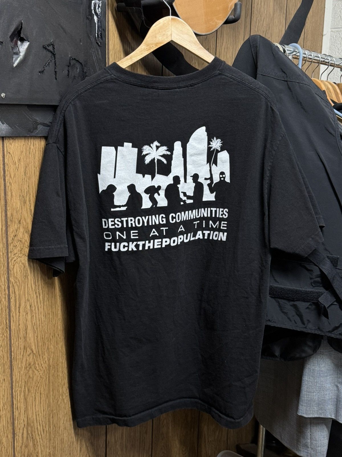 Fuck The Population FTP COMMUNITY TEE (BLACK) Size US XL / EU 56 / 4 - 2 Thumbnail