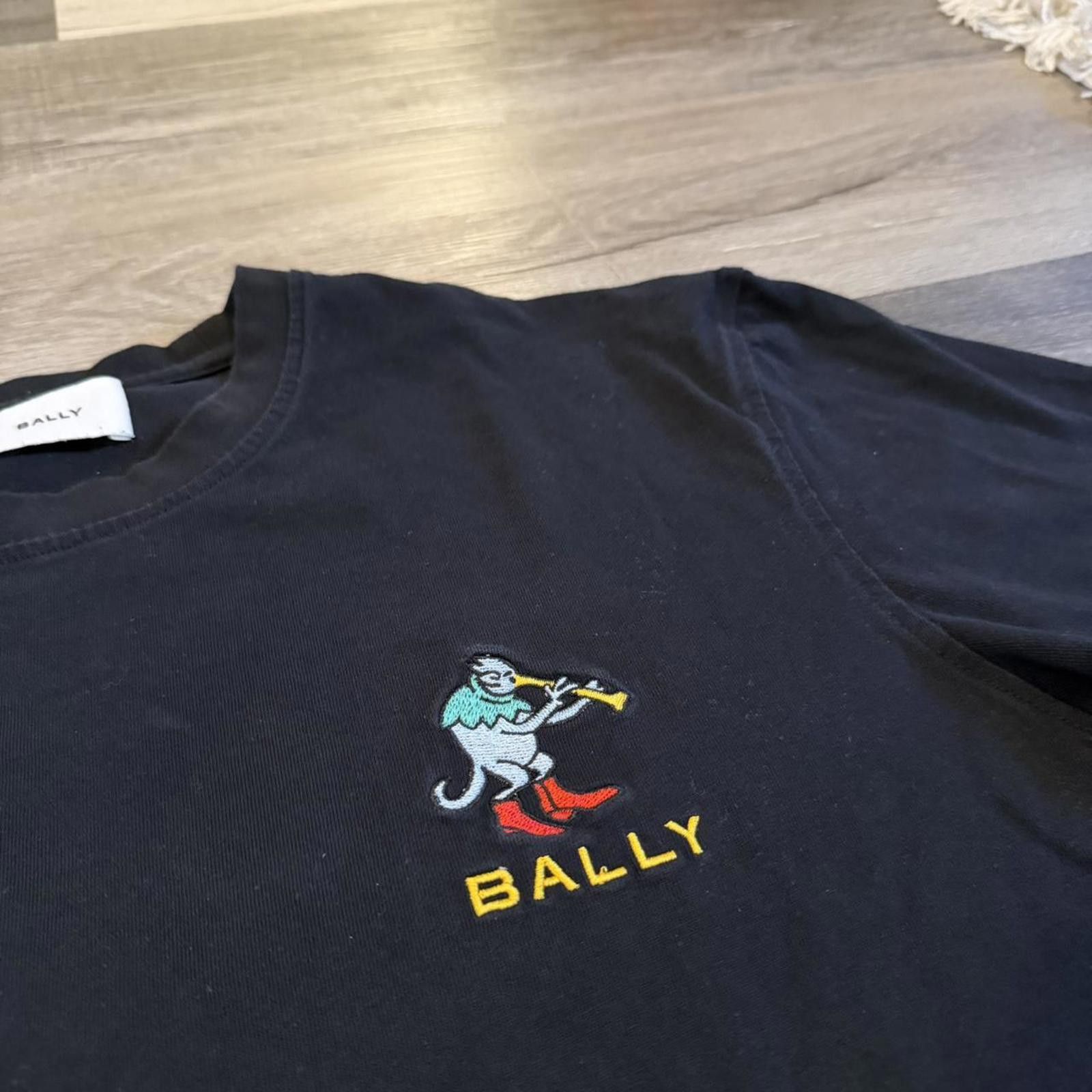 Bally Bally logo embroidered t shirt Size US XL / EU 56 / 4 - 1 Thumbnail