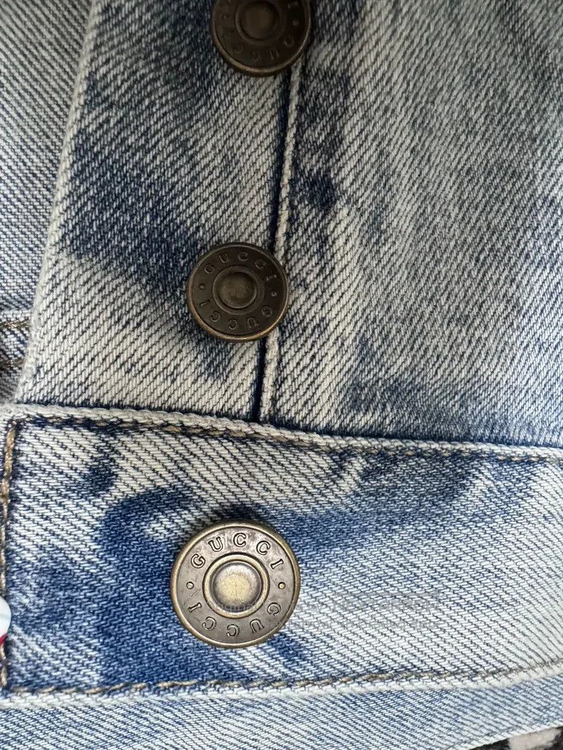 Gucci Gucci Leather logo jeans on the back Size US 36 / EU 52 - 6 Thumbnail