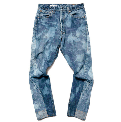 Needles Rebuild by Needles #501 Dimension Jean Bleach Blue | Grailed