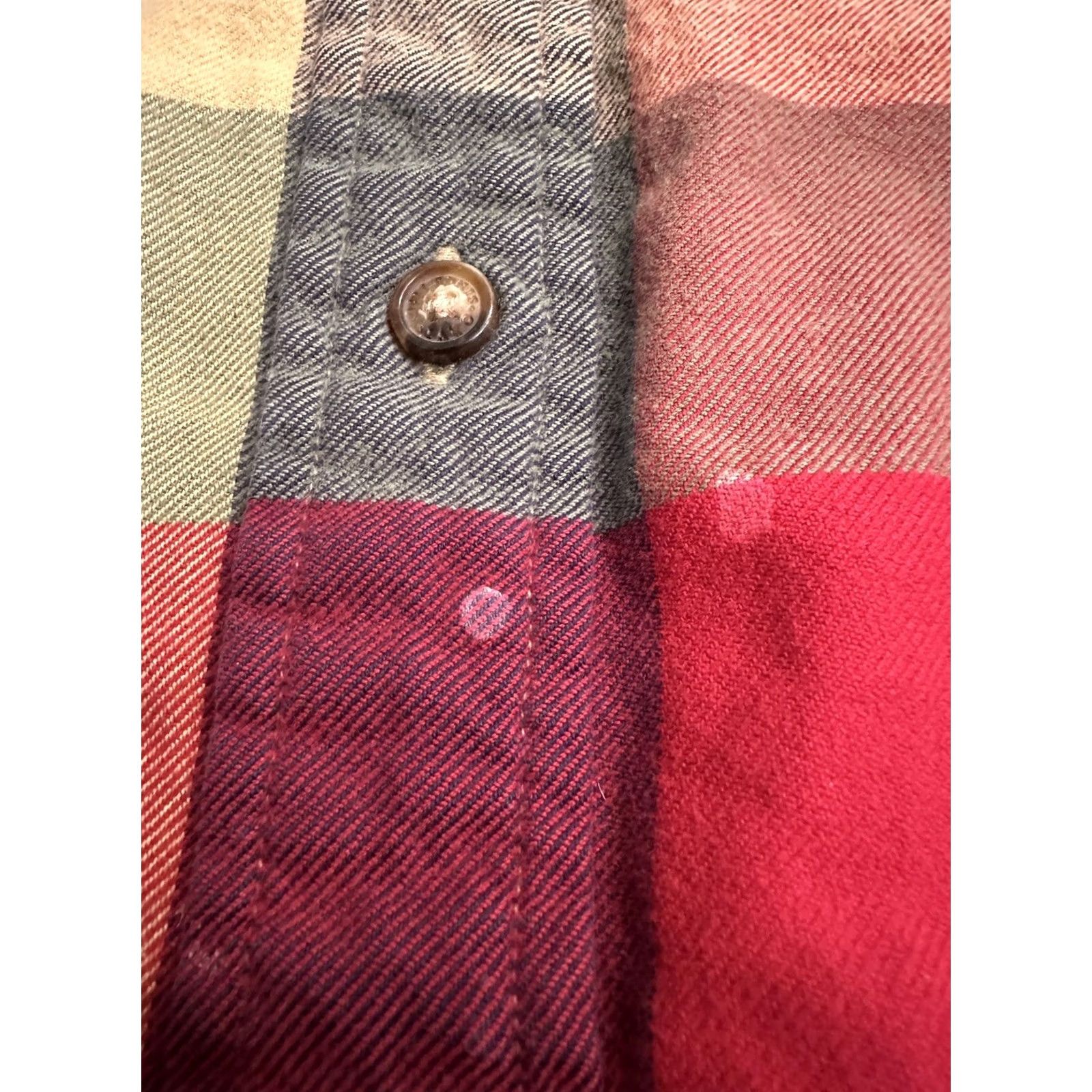 Orvis Orvis Flannel Shirt Men Medium Long Sleeve Button Up Cotton Plaid Multicolor Red Tan Green Classic Western Cowboy Hipster Outdoor Modern Ranch Size US M / EU 48-50 / 2 - 4 Thumbnail