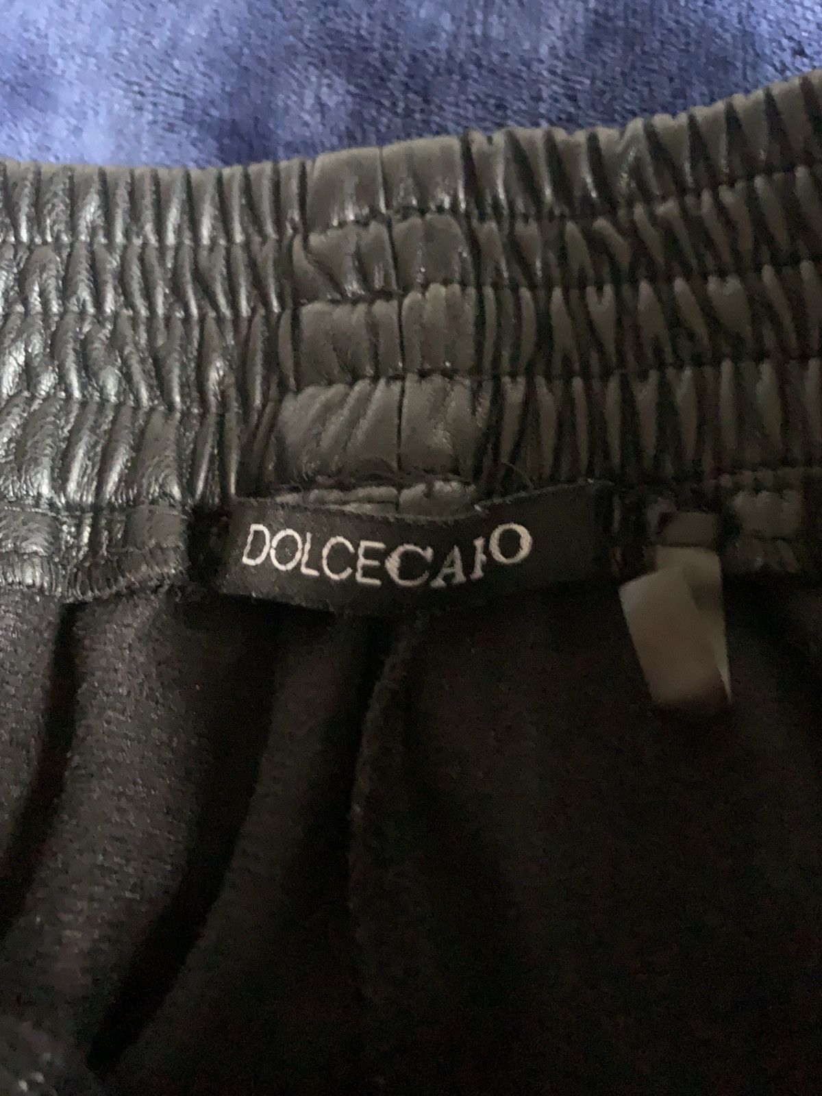 Other Black Faux Leather Joggers Streetwear Fashion Opium Swag 00 Size US 32 / EU 48 - 3 Thumbnail
